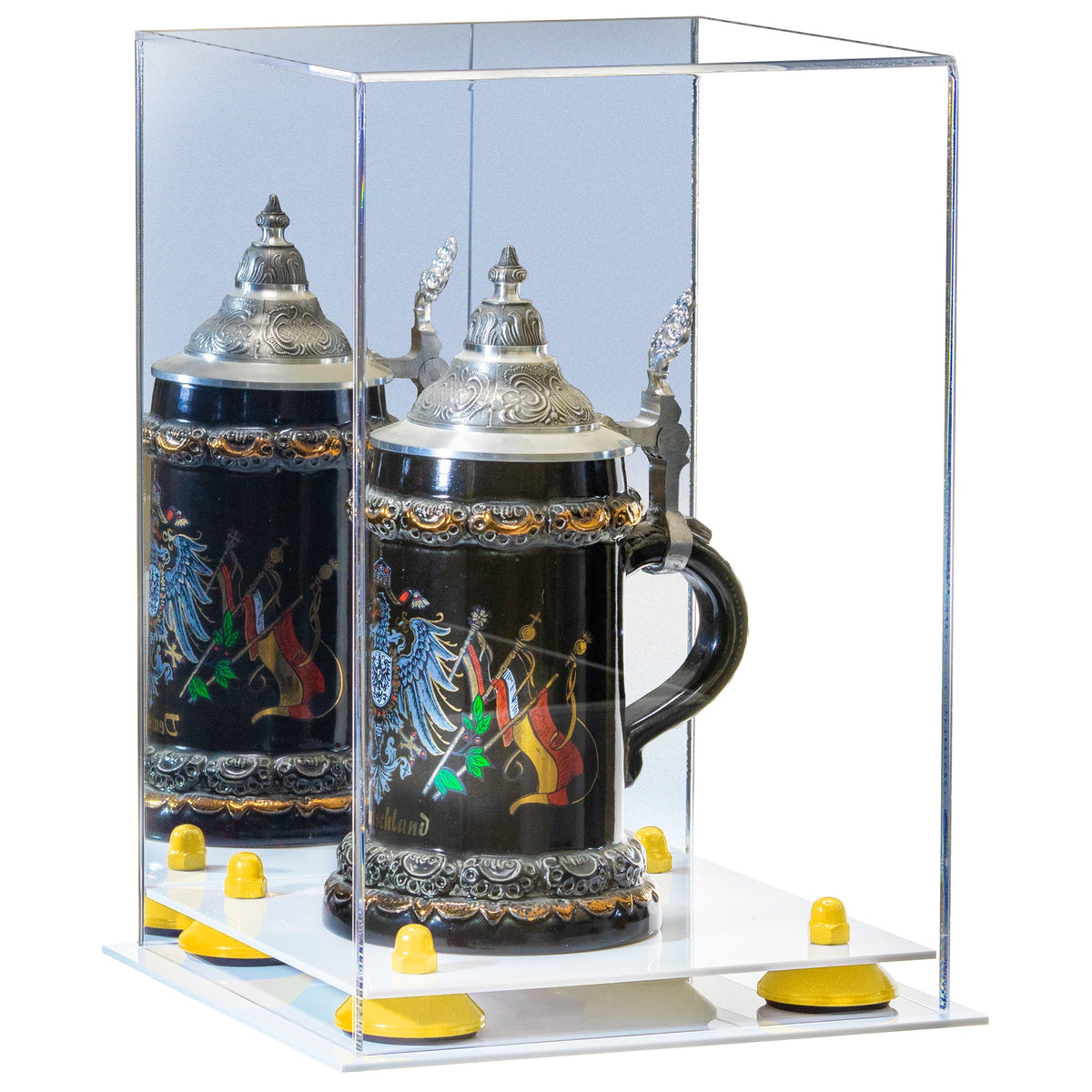 Acrylic Versatile Display Case 8 X 8 X 12 Mirror (A060)
