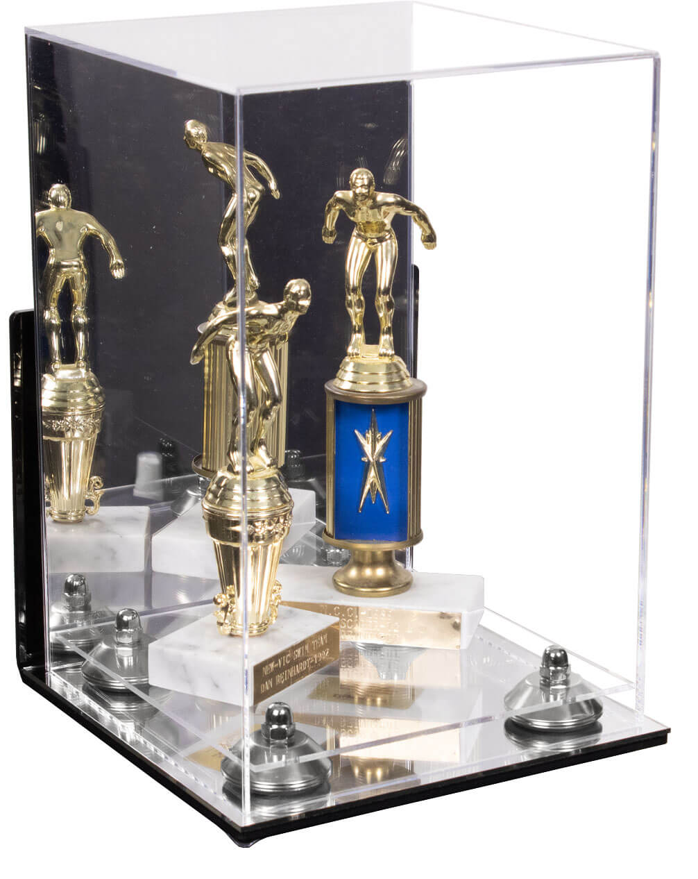 Acrylic Versatile Display Case 8 X 8 X 12 Mirror Wall Mount (A060/V42)