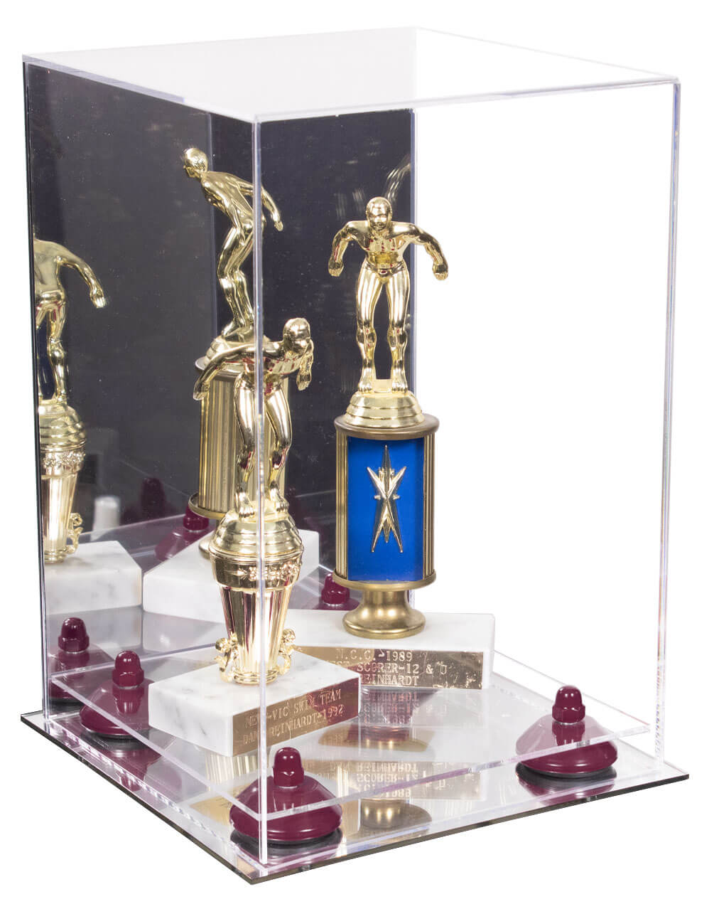 Acrylic Versatile Display Case 8 X 8 X 12 Mirror (A060)