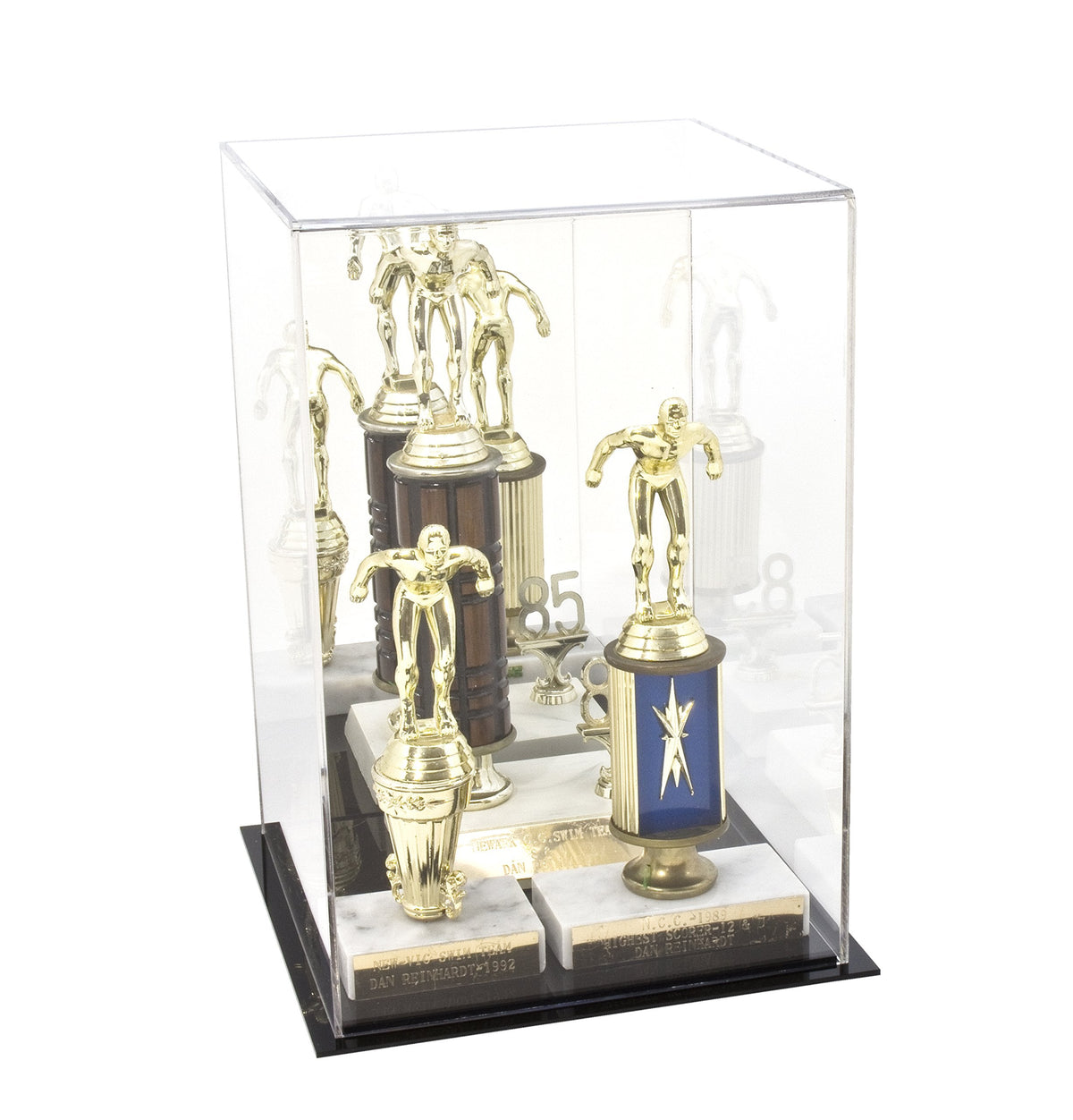 Acrylic Versatile Display Case 8 X 8 X 12 Mirror (A060)