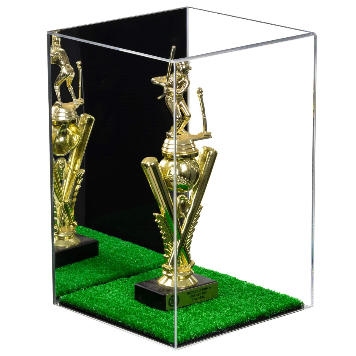 Acrylic Versatile Display Case 8 X 8 X 12 Mirror (A060)
