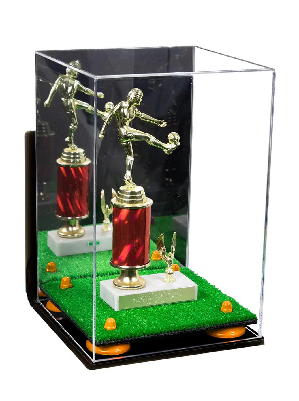 Acrylic Versatile Display Case 8 X 8 X 12 Mirror Wall Mount (A060/V42)