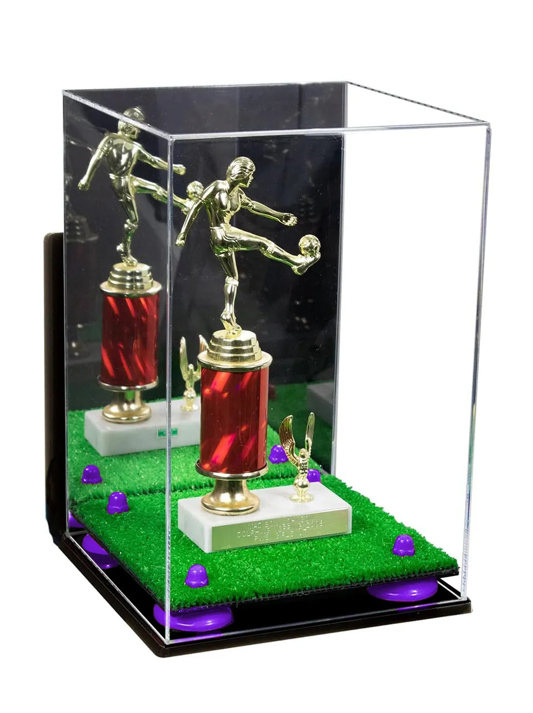 Acrylic Versatile Display Case 8 X 8 X 12 Mirror Wall Mount (A060/V42)