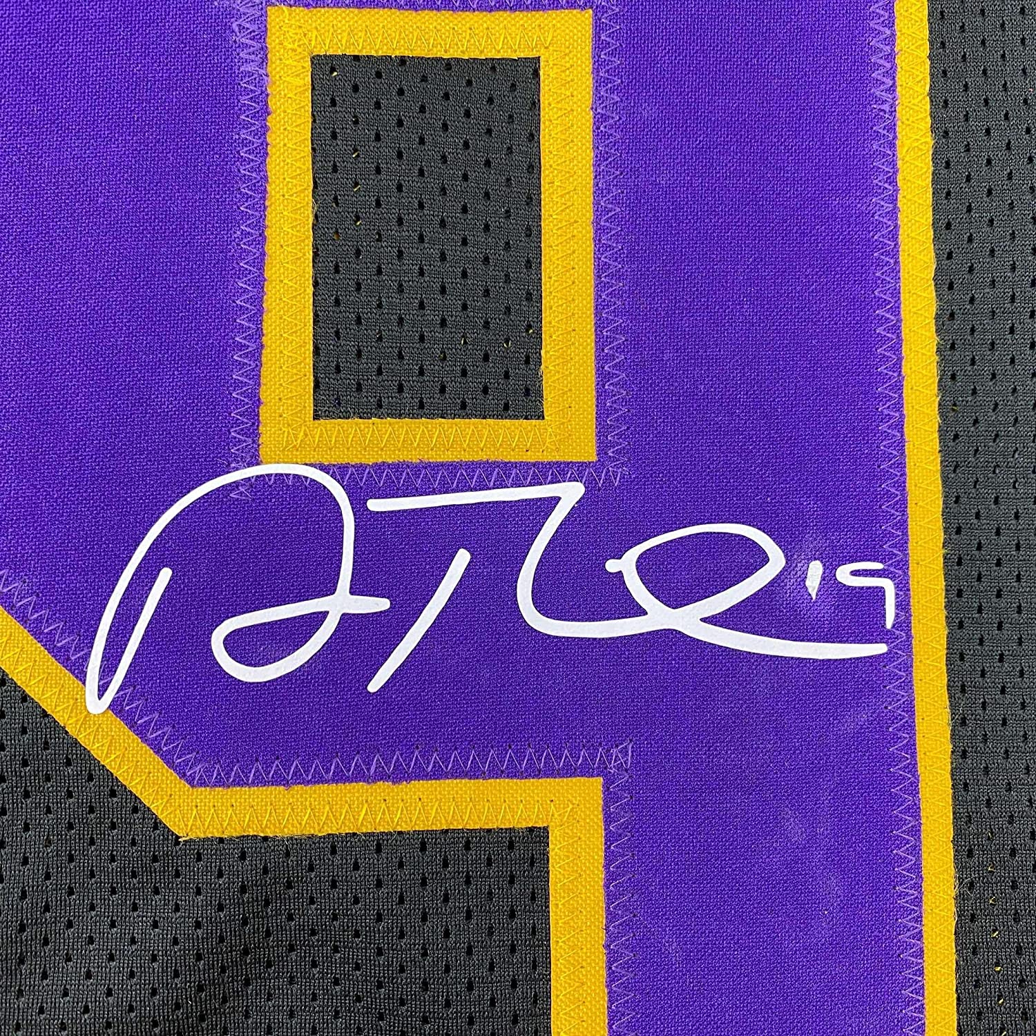Framed Facsimile Autographed Adam Thielen Minnesota 35x39 State Black Reprint Laser Auto College Football Jersey Size Men's XL