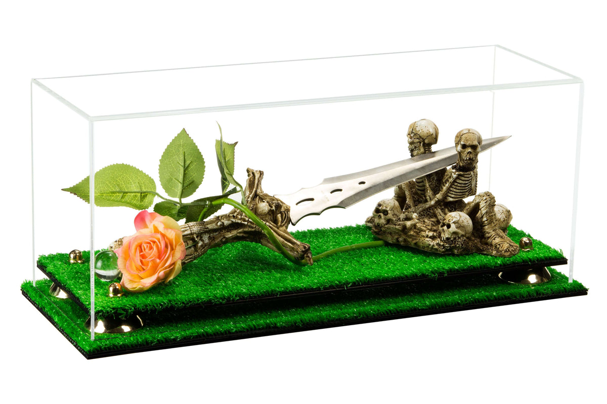 Acrylic Versatile Trucks, Trains and Rockets Display Case 19.25 x 8.25 x 8 - Clear (A103/V47)