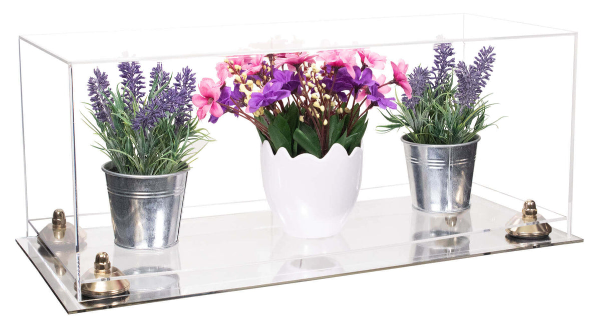 Acrylic Versatile Trucks, Trains and Rockets Display Case 19.25 x 8.25 x 8 - Clear (A103/V47)