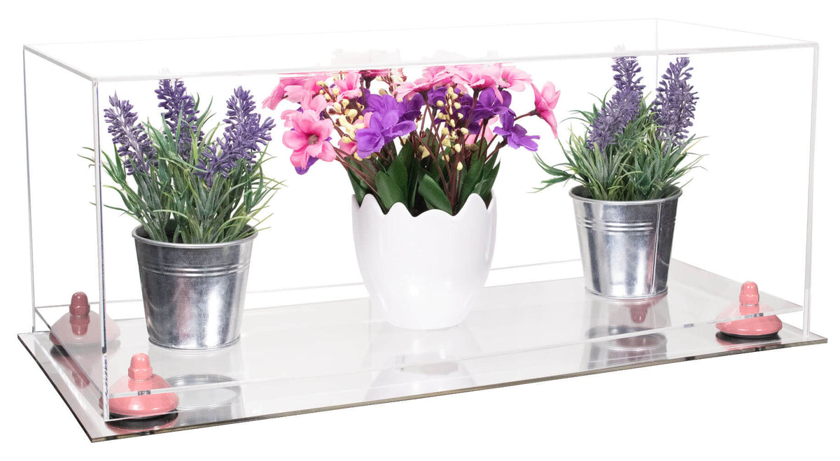 Acrylic Versatile Trucks, Trains and Rockets Display Case 19.25 x 8.25 x 8 - Clear (A103/V47)