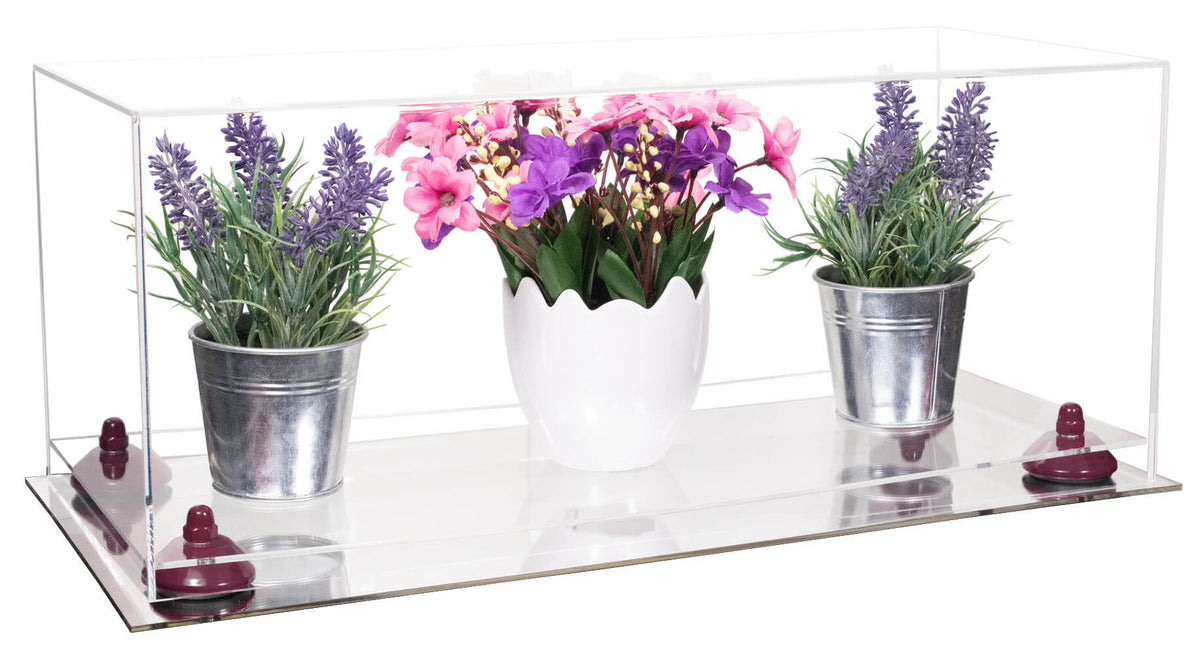 Acrylic Versatile Trucks, Trains and Rockets Display Case 19.25 x 8.25 x 8 - Clear (A103/V47)