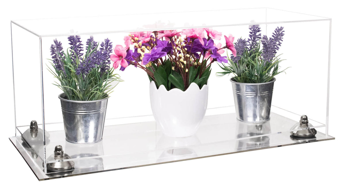 Acrylic Versatile Trucks, Trains and Rockets Display Case 19.25 x 8.25 x 8 - Clear (A103/V47)