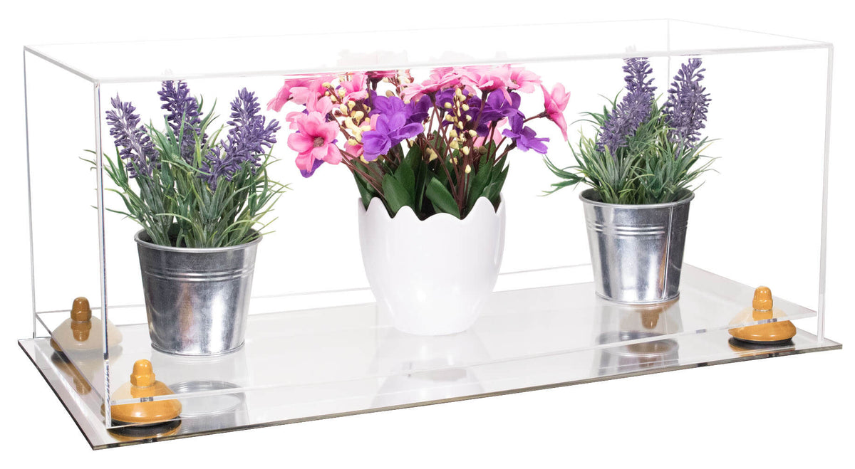 Acrylic Versatile Trucks, Trains and Rockets Display Case 19.25 x 8.25 x 8 - Clear (A103/V47)