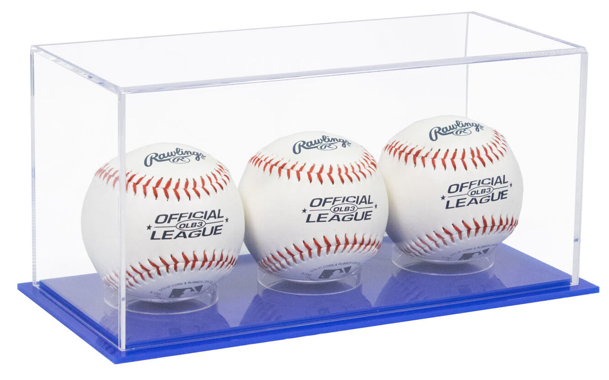 Acrylic Baseball, Lacrosse or Tennis Ball Display Case
