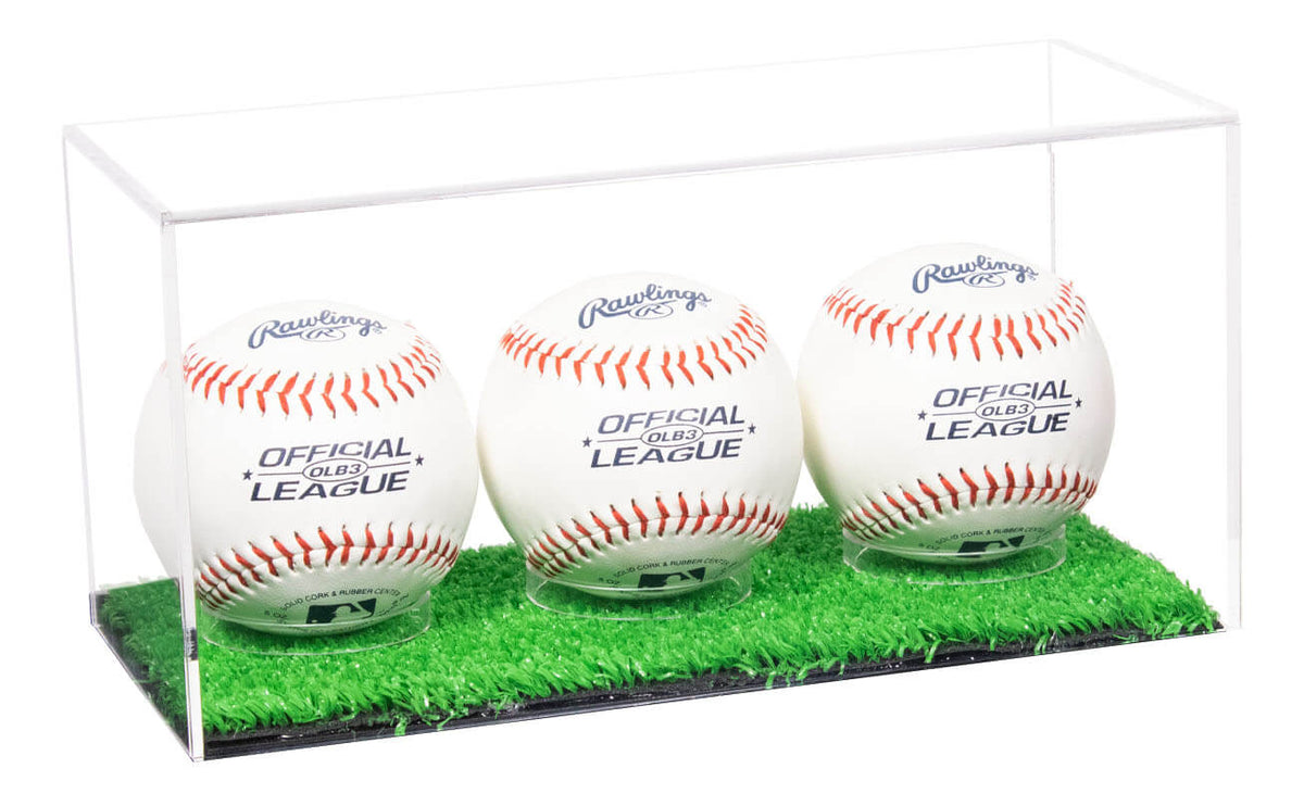Acrylic Baseball, Lacrosse or Tennis Ball Display Case