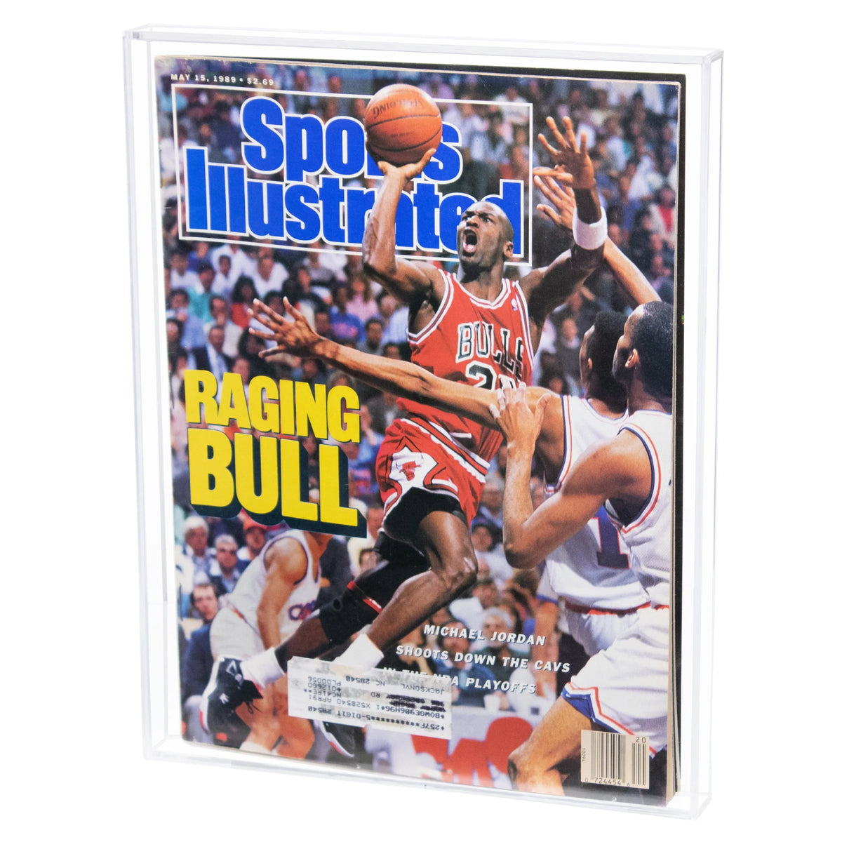 Acrylic Slide Back Book Display Cases
