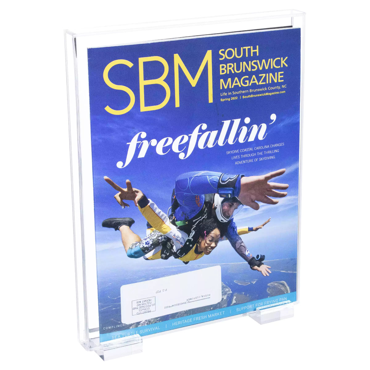Clear Acrylic Display Case for Collectible Magazine, Comic Book or Playbill