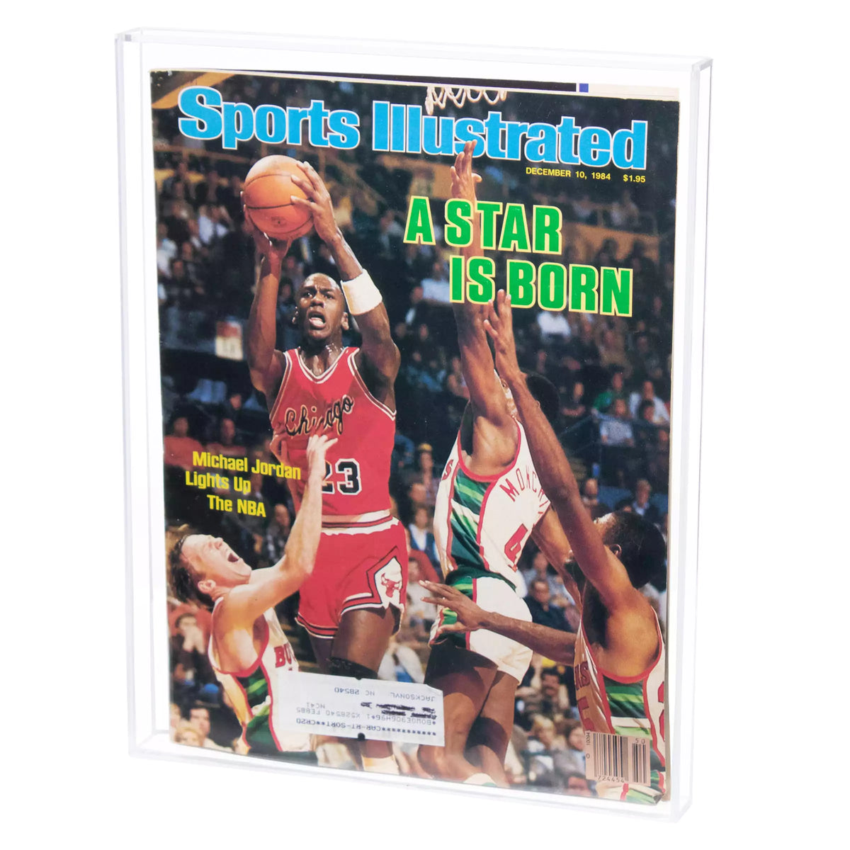 Clear Acrylic Display Case for Collectible Magazine, Comic Book or Playbill