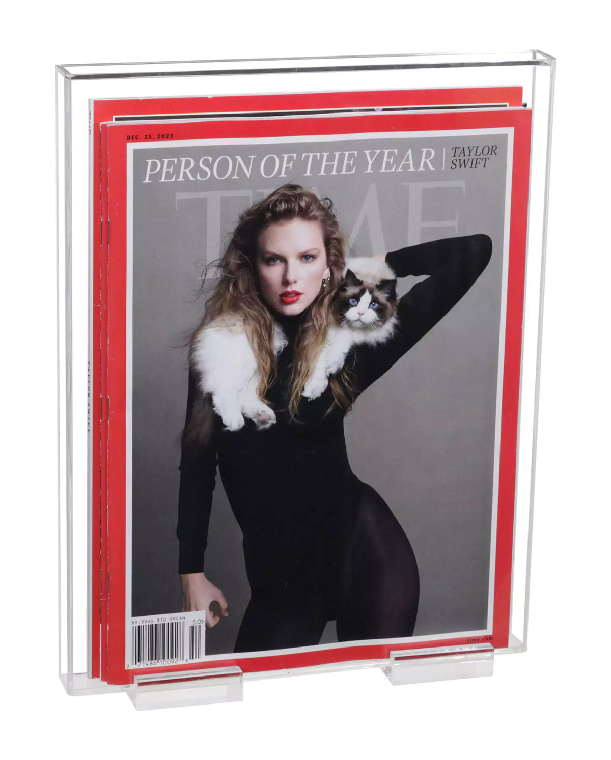 Clear Acrylic Display Case for Collectible Magazine, Comic Book or Playbill