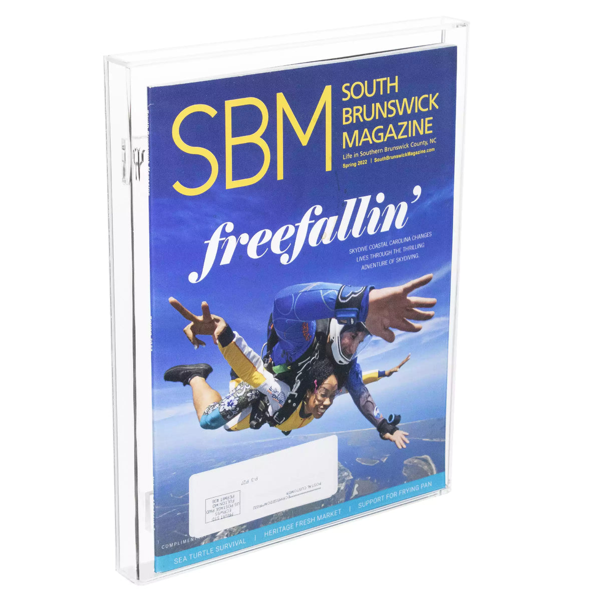 Clear Acrylic Display Case for Collectible Magazine, Comic Book or Playbill