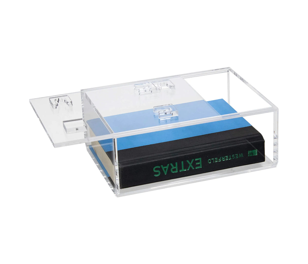 Acrylic Slide Back Book Display Cases