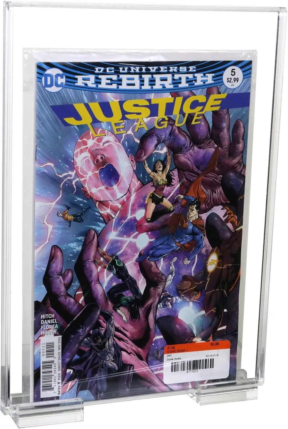 Clear Acrylic Display Case for Collectible Magazine, Comic Book or Playbill