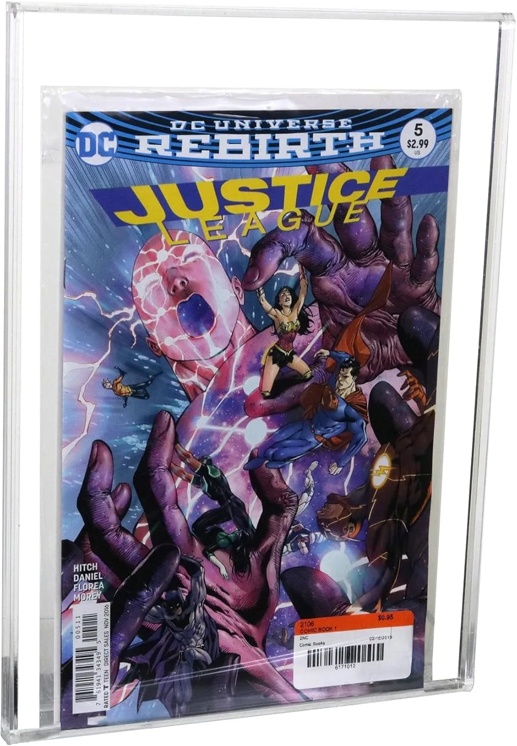 Clear Acrylic Display Case for Collectible Magazine, Comic Book or Playbill