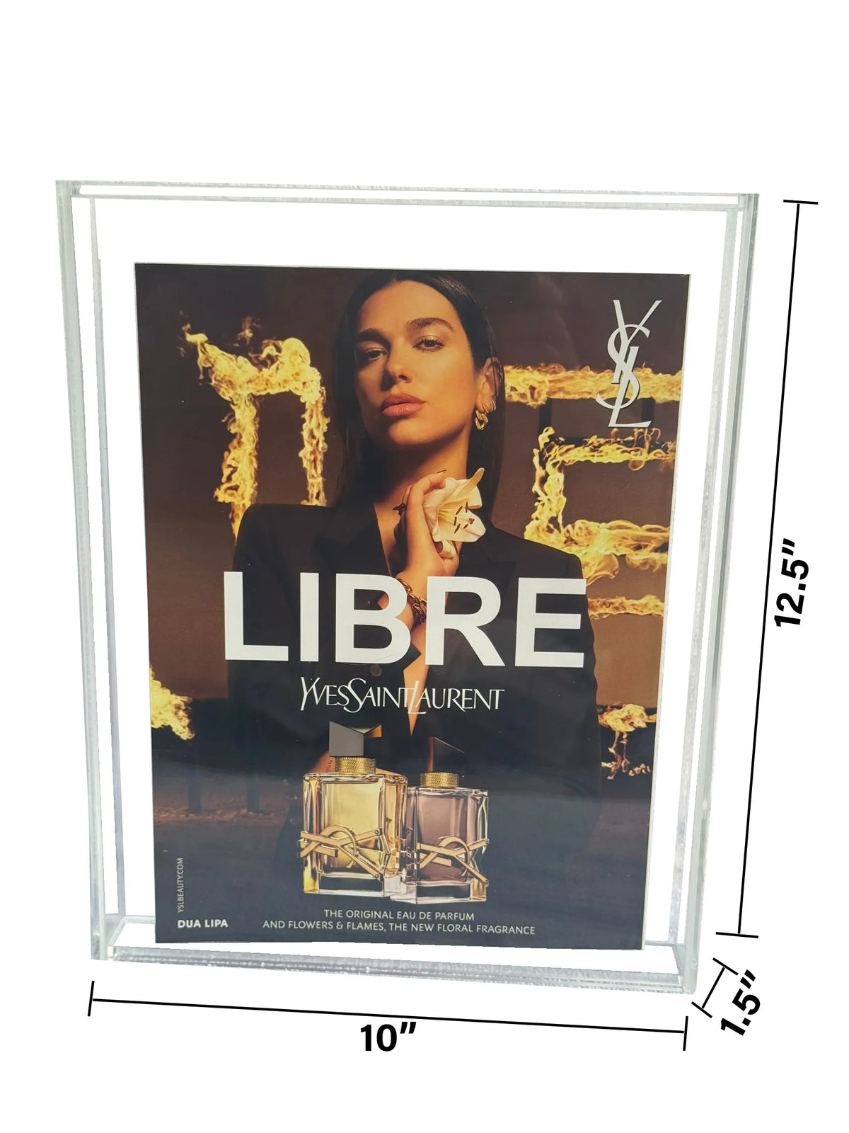Clear Acrylic Display Case for Collectible Magazine, Comic Book or Playbill