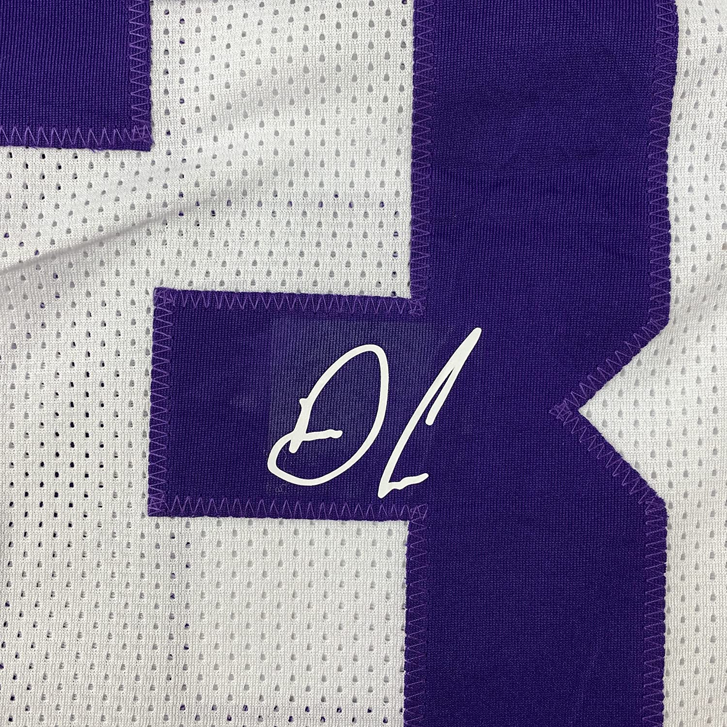 Framed Facsimile Autographed Dalvin Cook 35x39 Minnesota White Reprint Laser Auto Football Jersey