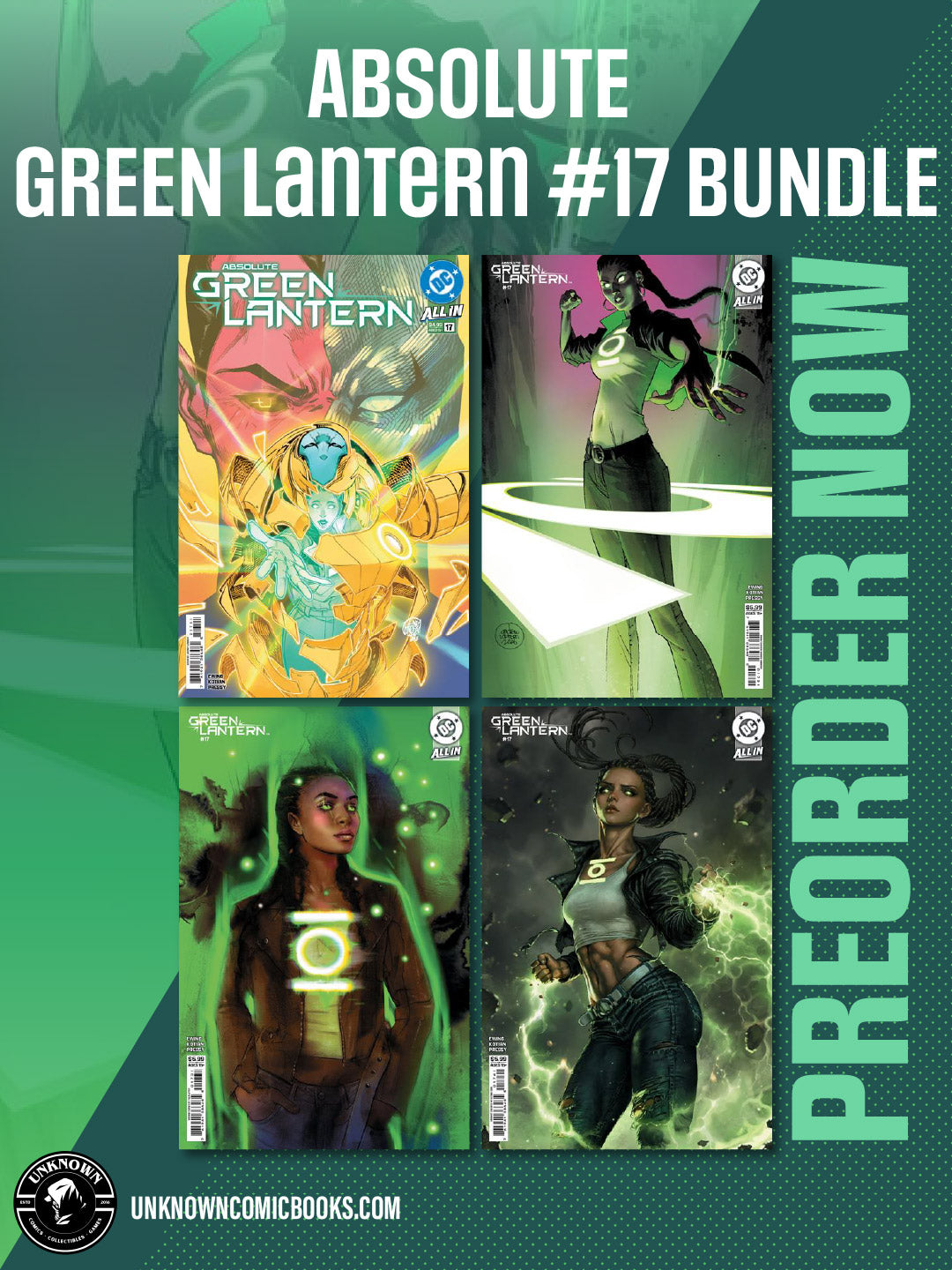 4PACK] ABSOLUTE GREEN LANTERN #17 BUNDLE (08/05/2026)