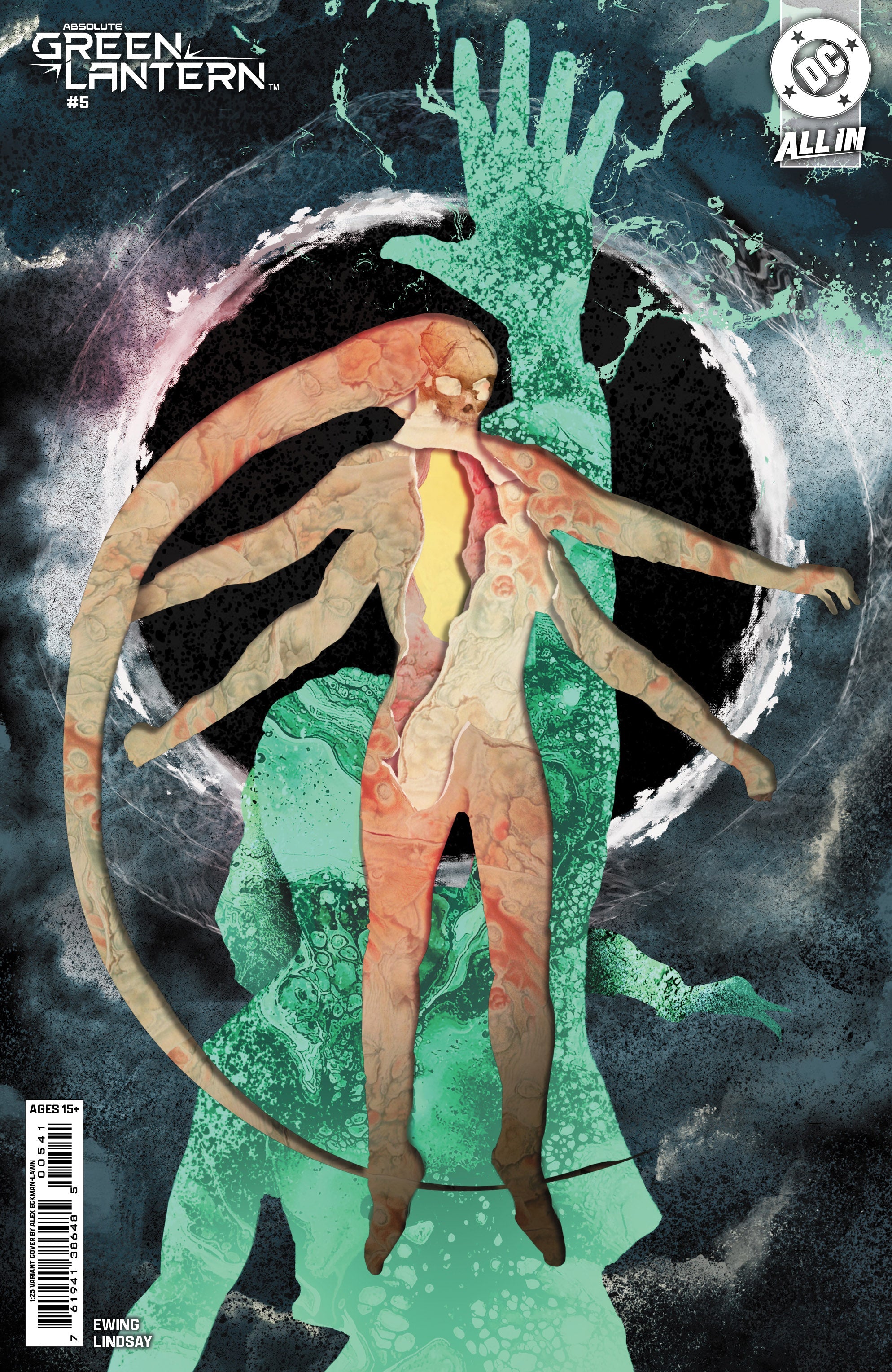 Absolute Green Lantern #5 D 1:25 Alex Eckman-Lawn Variant (08/06/2025) Dc