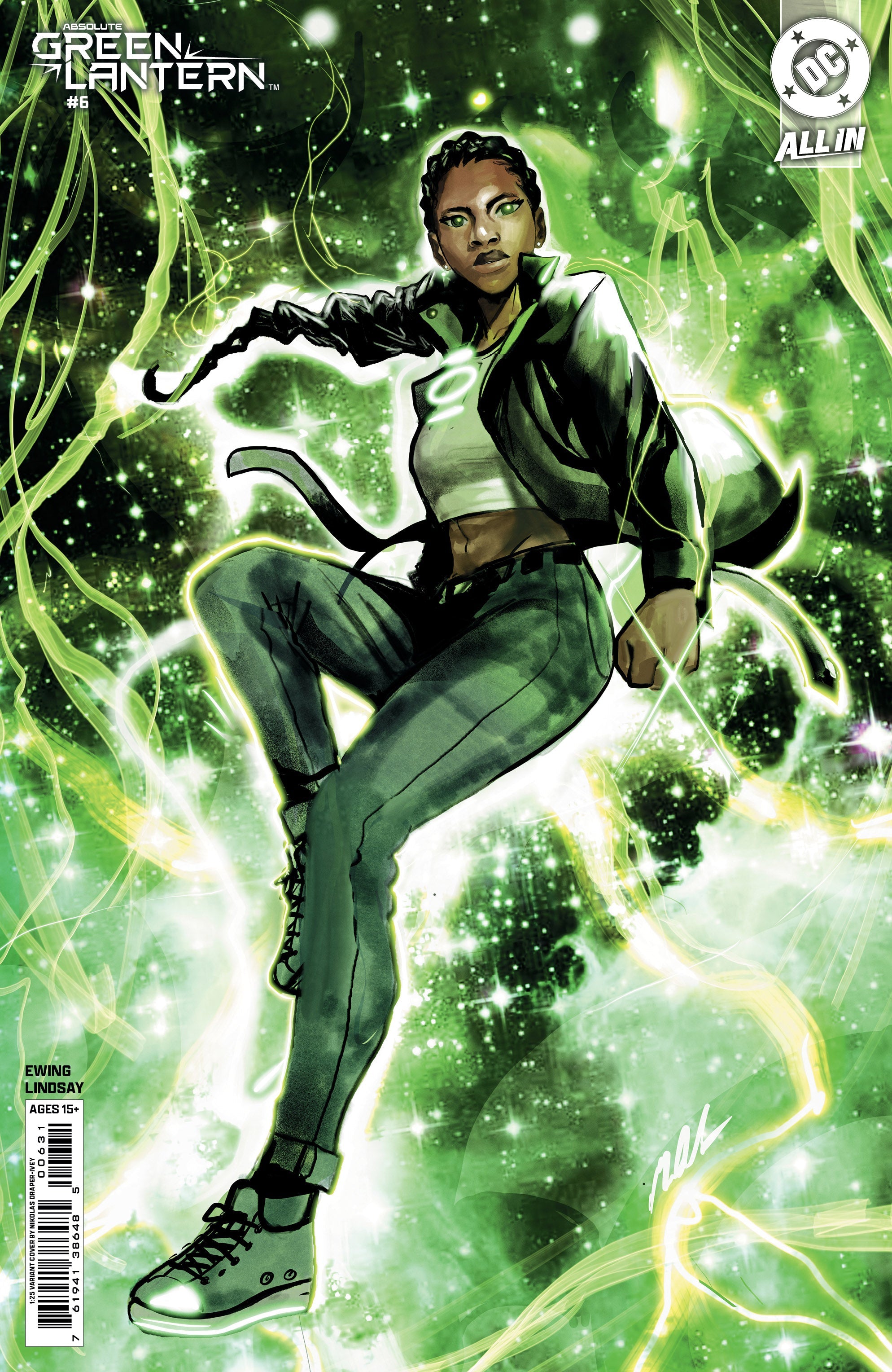 Absolute Green Lantern #6 D 1:25 Nikolas Draper-Ivey Variant (09/03/2025) Dc