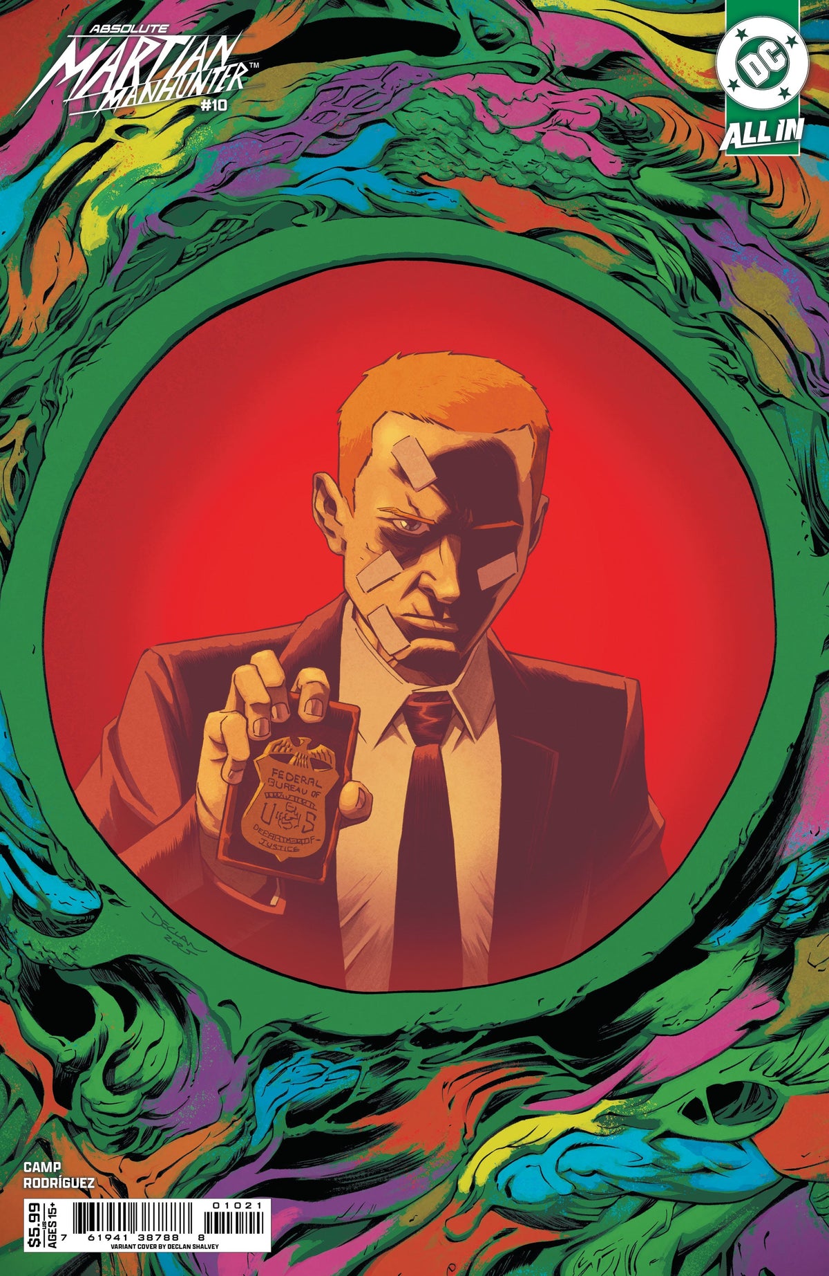 Absolute Martian Manhunter #10 B Declan Shalvey Variant (03/25/2026) Dc