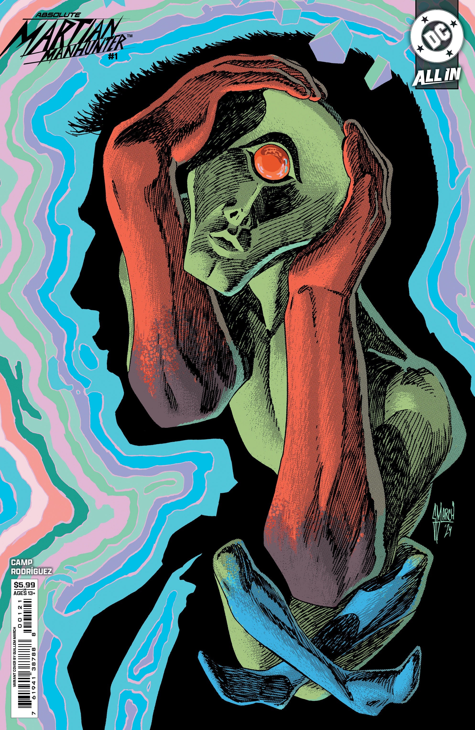 Absolute Martian Manhunter #1 (Of 6) A1 Cover Set Of 11 1:25 1:50 1:100 (03/26/2025) Dc