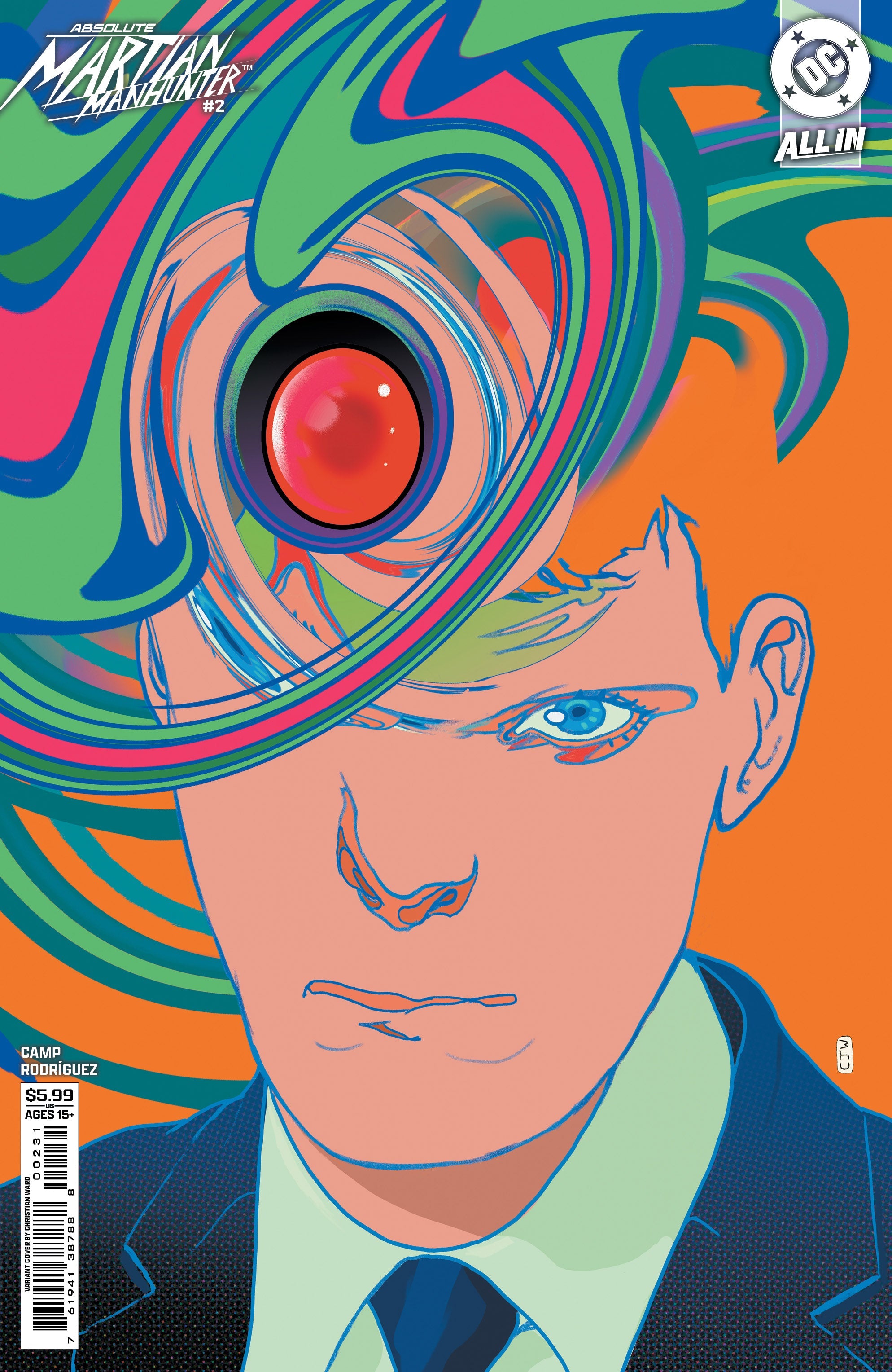 Absolute Martian Manhunter #2 (Of 6) A1 Cover Set Of 6 1:25 1:50 (04/23/2025) Dc