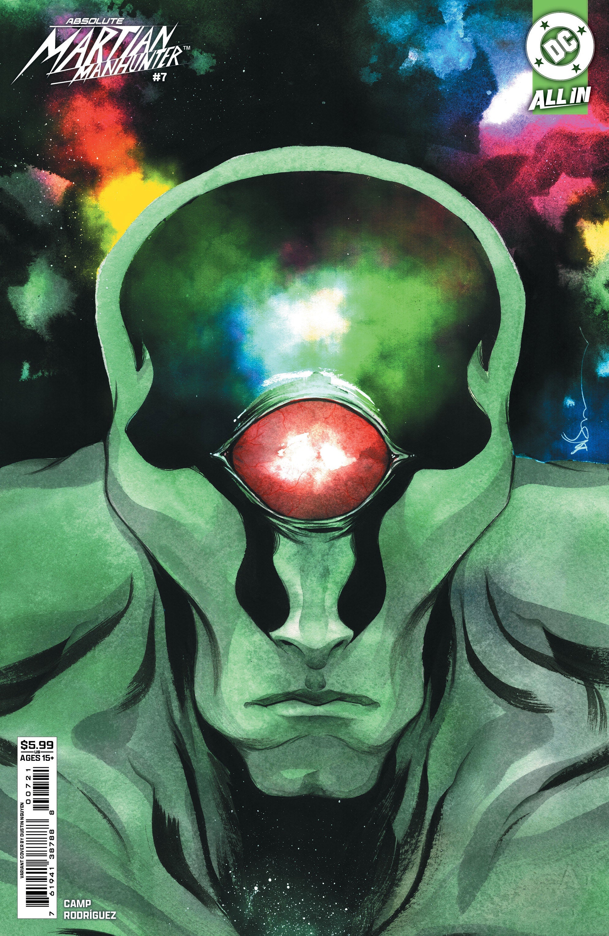 Absolute Martian Manhunter #7 B Dustin Nguyen Variant (12/24/2025) Dc
