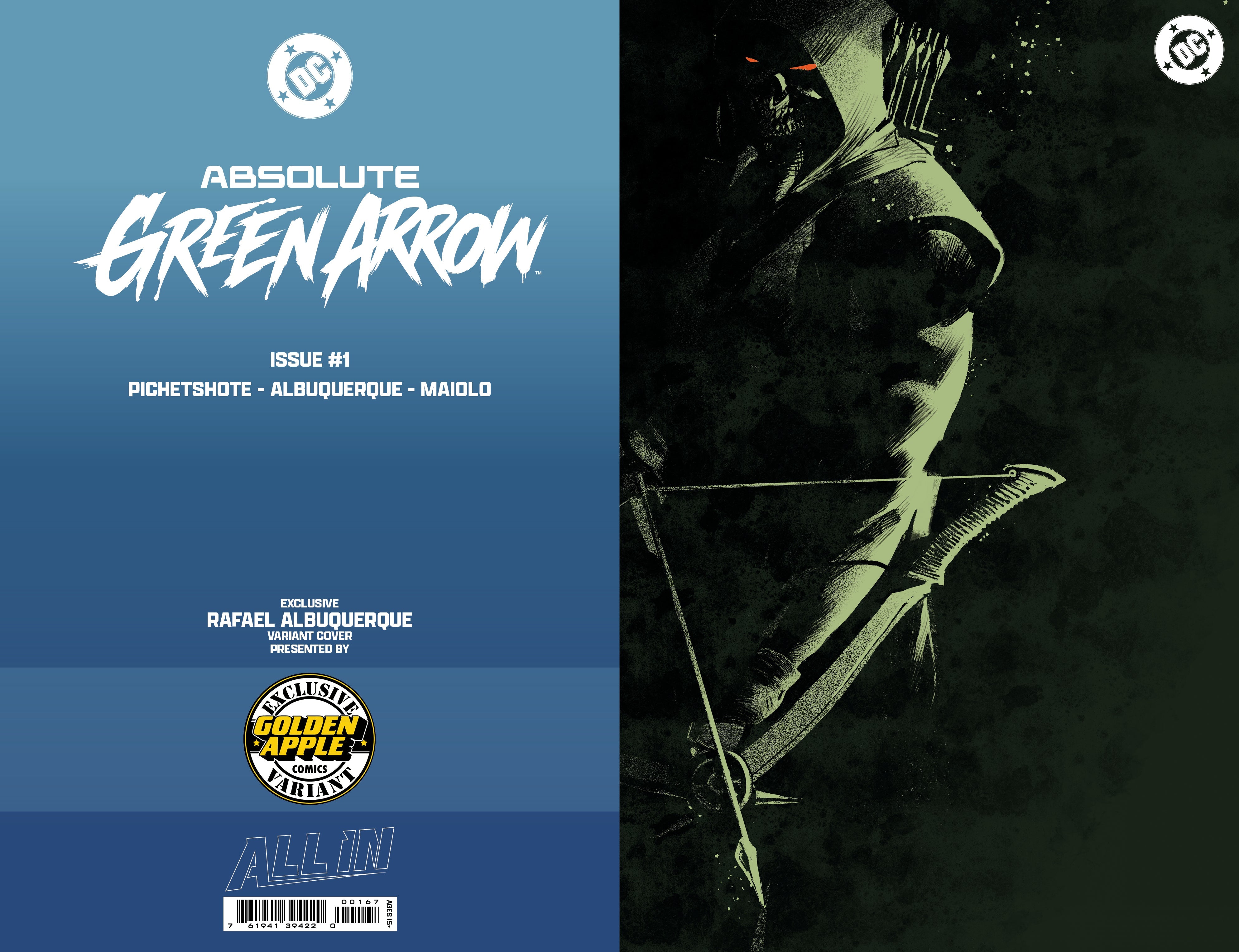 Absolute Green Arrow #1 (Of 6) Rafael Albuquerque Virgin Variant (05/20/2026) Dc CGC 9.8