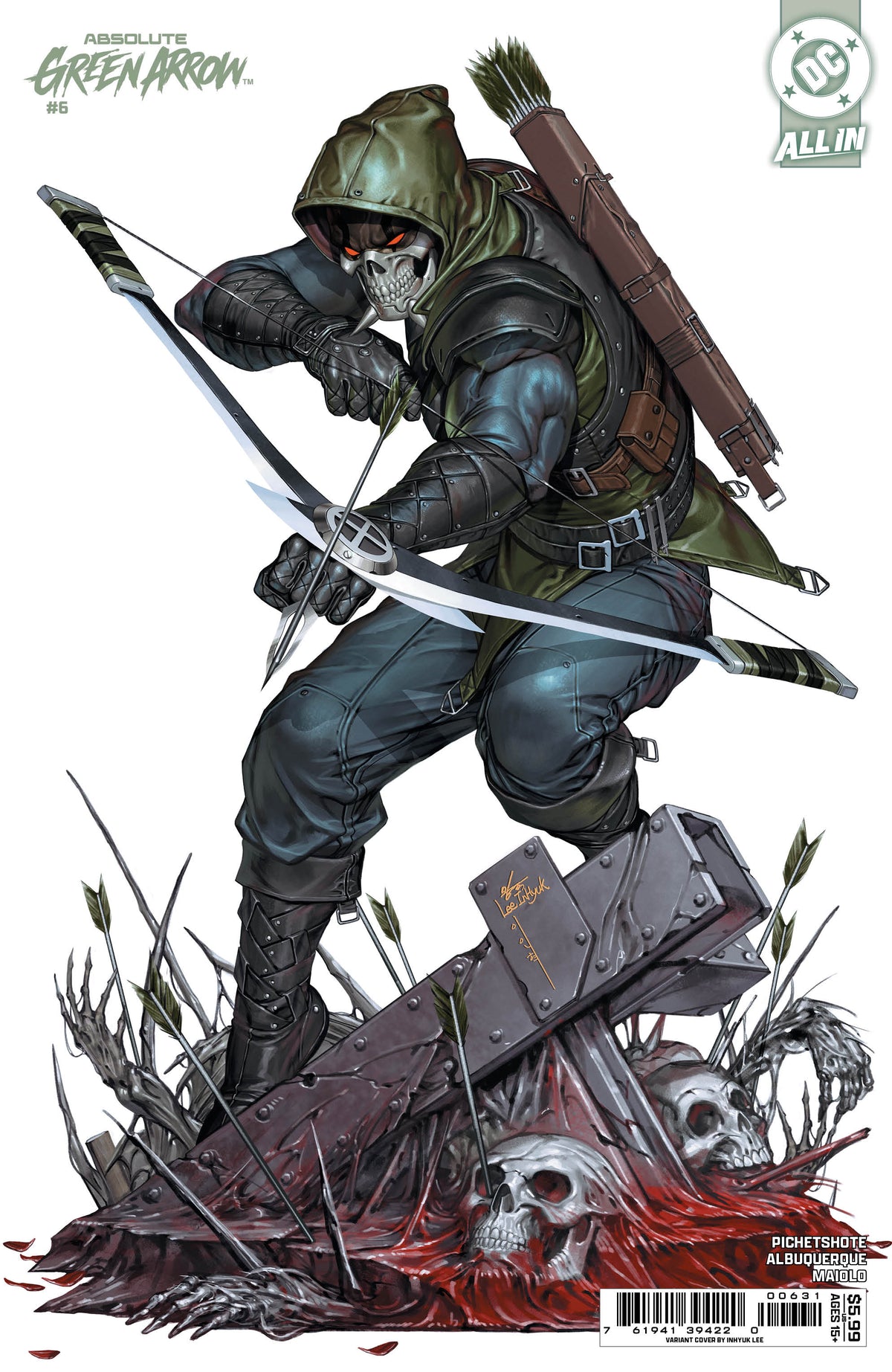 Absolute Green Arrow #6 (Of 12) C Inhyuk Lee Variant (10/21/2026) Dc