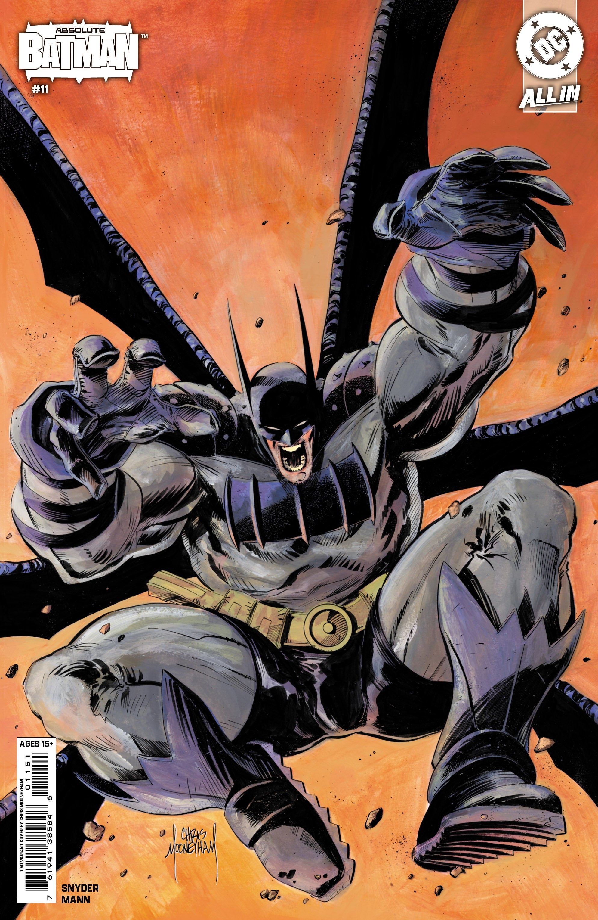 Absolute Batman #11 E 1:50 Chris Mooneyham Variant (08/20/2025) Dc