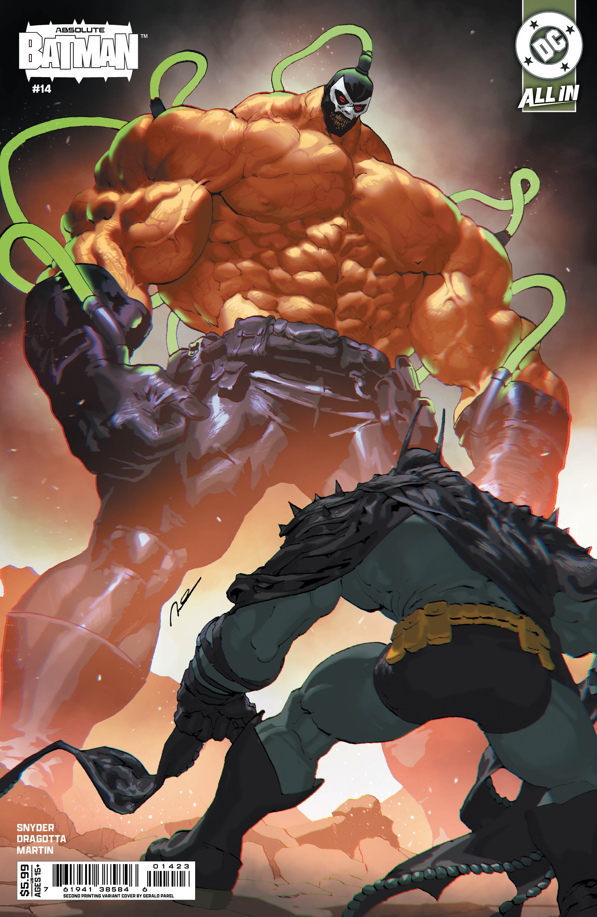 Absolute Batman #14 2nd Print B Gerald Parel Variant (02/11/2026) Dc