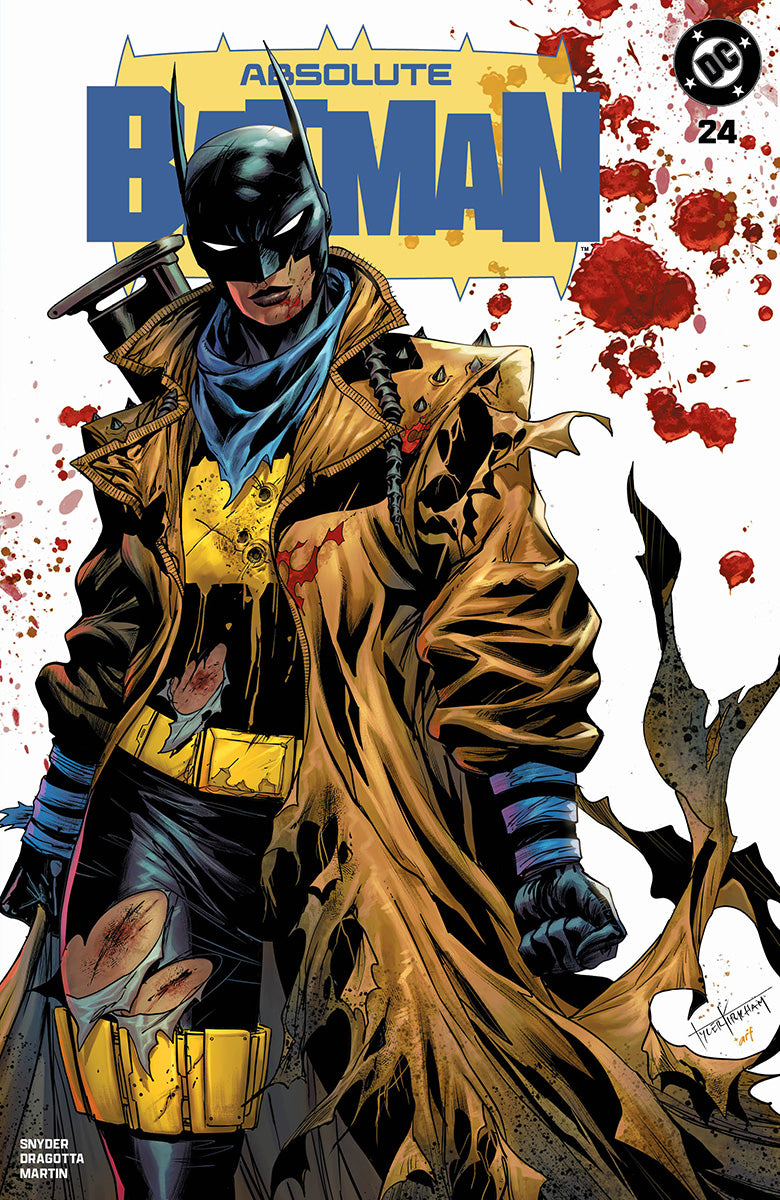 ABSOLUTE BATMAN #24 TYLER KIRKHAM BATTLE DAMAGED THE BAT EXCLUSIVE VAR (09/23/2026)