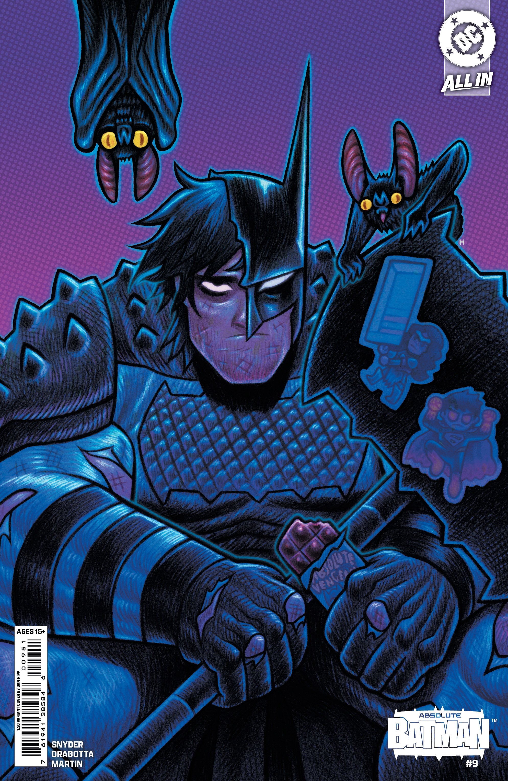 Absolute Batman #9 E 1:50 Dan Hipp Variant (06/11/2025) Dc