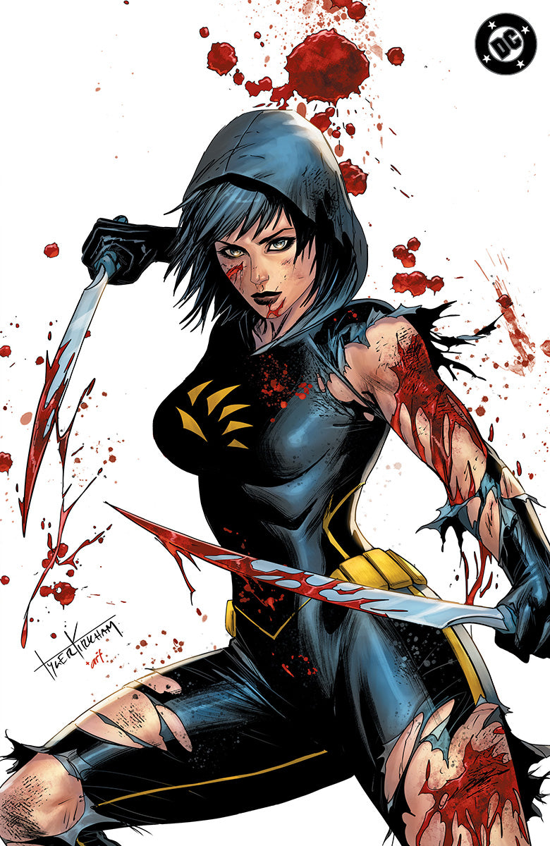 ABSOLUTE CASSANDRA CAIN THE SHADOW'S HAND #1 (ONE SHOT) TYLER KIRKHAM BATTLE DAMAGED EXCLUSIVE VIRGIN VAR (09/09/2026) (09/16/2026)