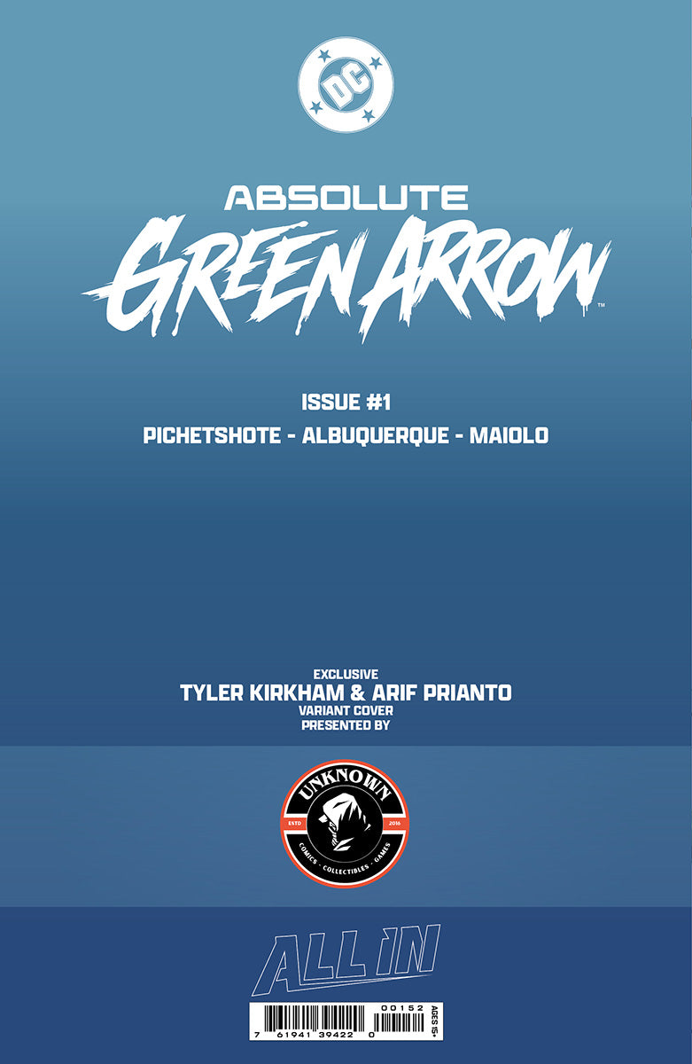 ABSOLUTE GREEN ARROW #1 (OF 6) TYLER KIRKHAM EXCLUSIVE VIRGIN VAR (05/20/2026)