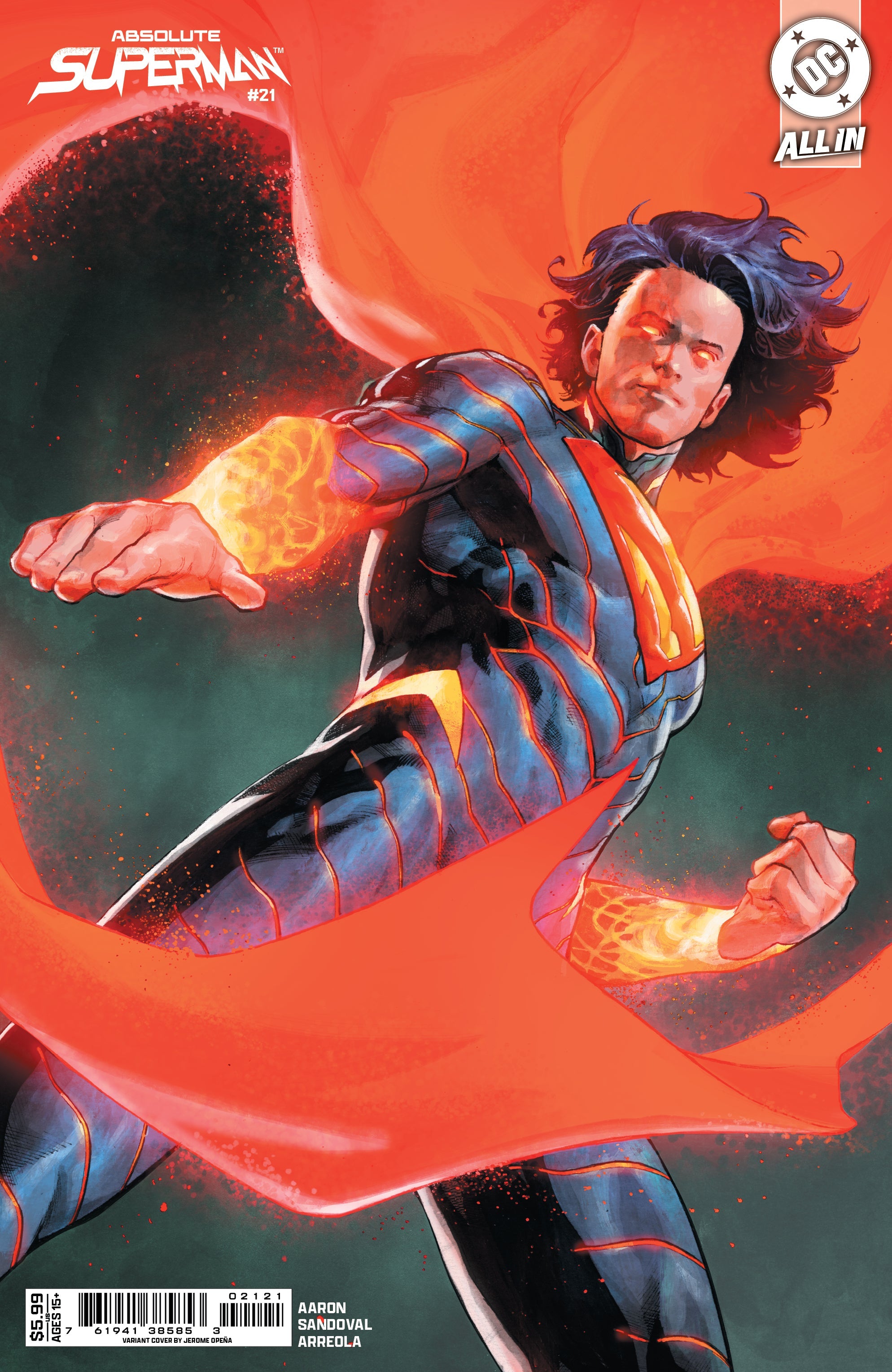 Absolute Superman #21 B Jerome Opena Variant (07/22/2026) Dc