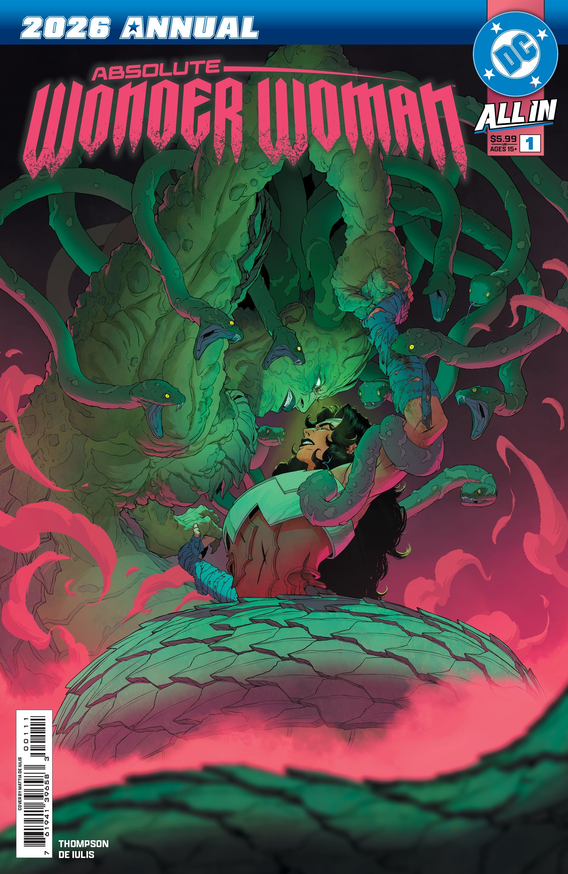 Absolute Wonder Woman Annual 2026 #1 (One Shot) A Mattia De Iulis Kelly Thompson (02/11/2026) Dc