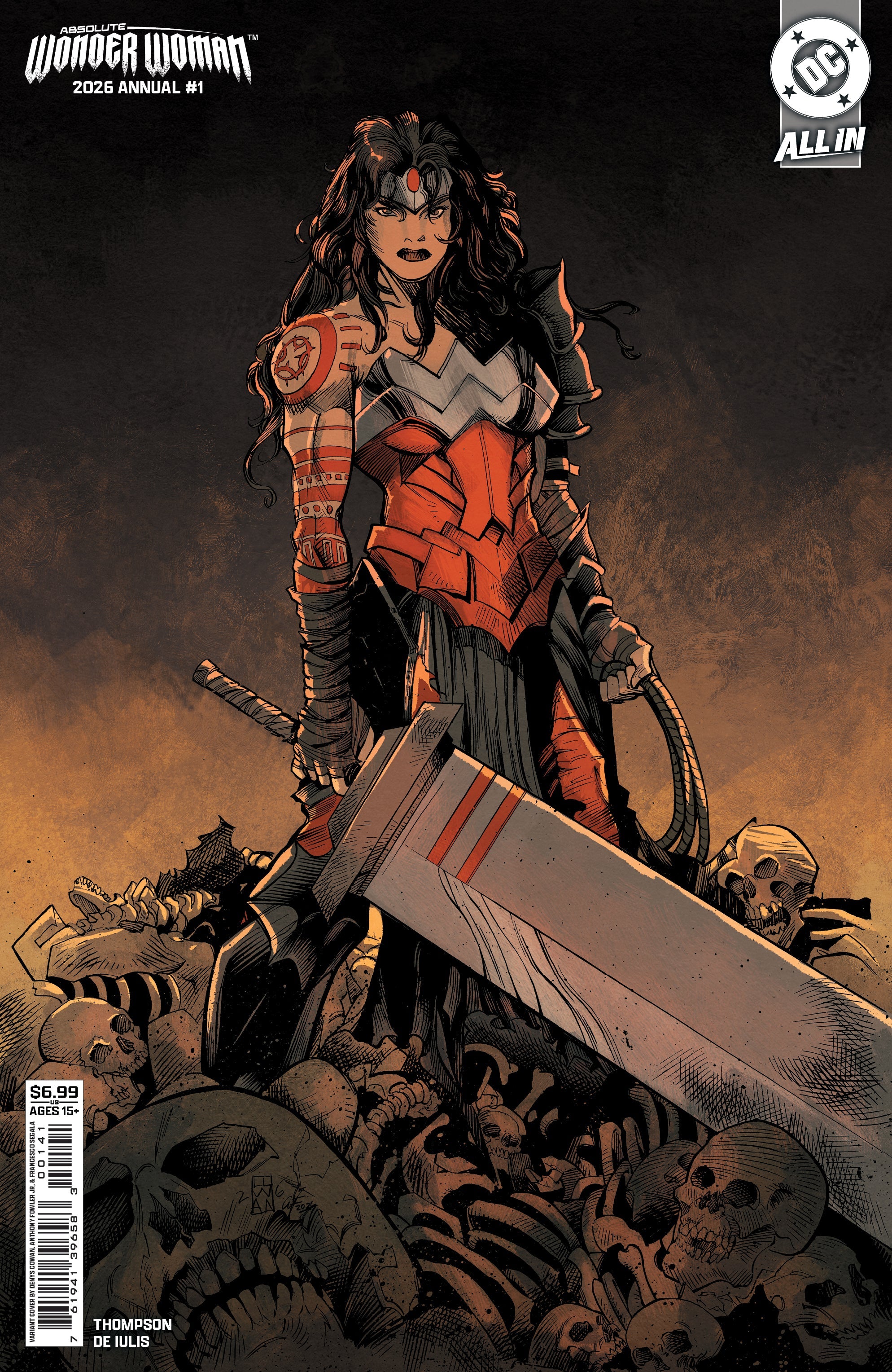 Absolute Wonder Woman Annual 2026 #1 (One Shot) D Denys Cowan Variant (02/11/2026) Dc