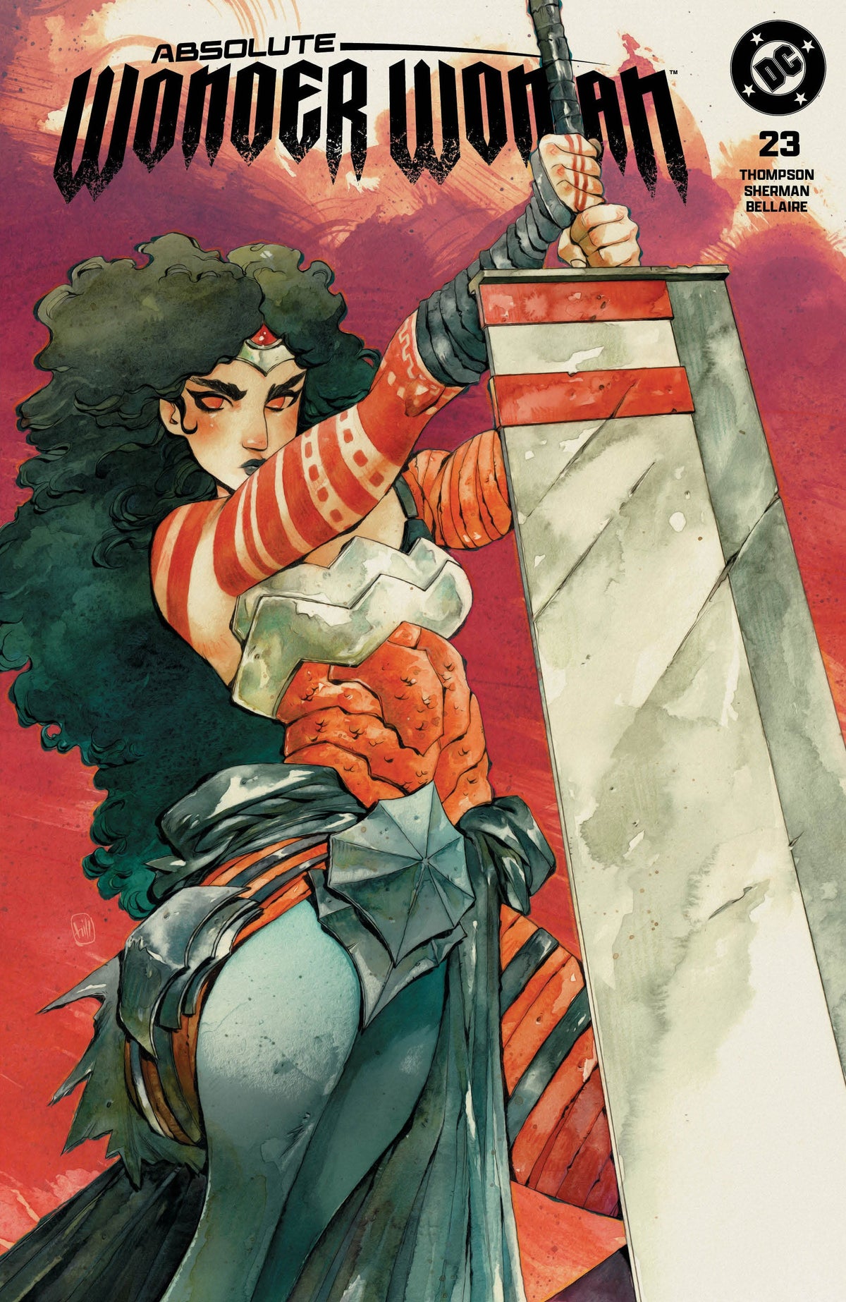 Absolute Wonder Woman #23 CHUMA HILL Fan Expo Exclusive Trade & Foil Variants