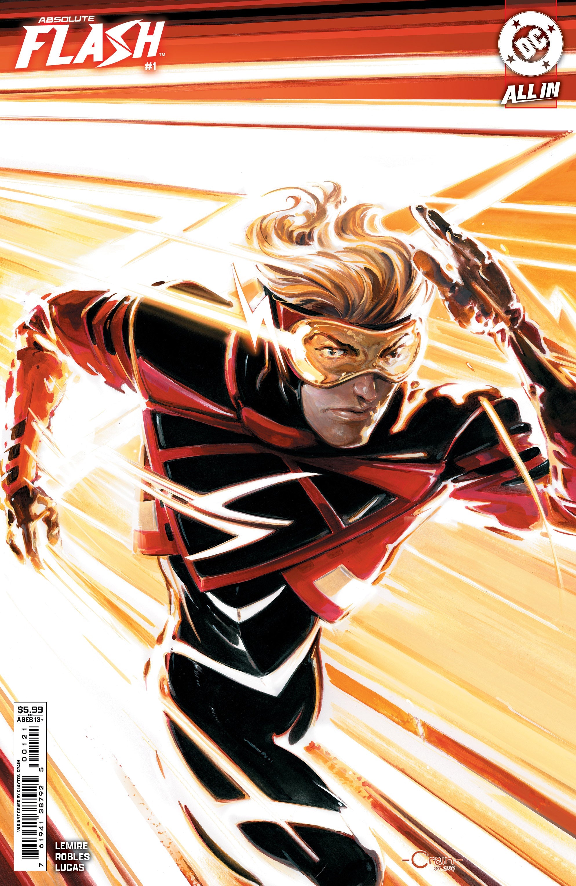 Absolute Flash #1 A1 Cover Set Of 11 1:25 1:50 1:100 (03/19/2025) Dc