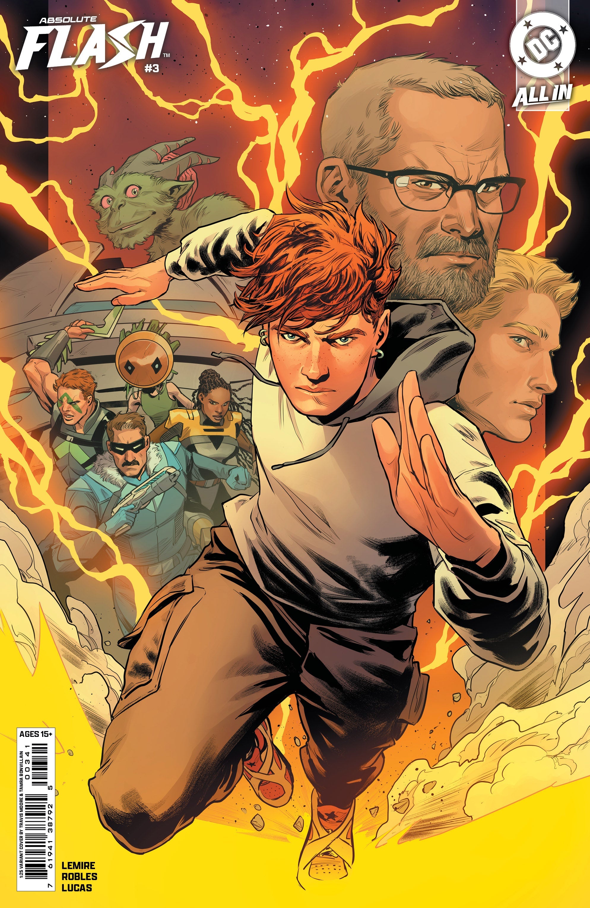 Absolute Flash #3 D 1:25 Travis Moore Variant (05/21/2025) Dc