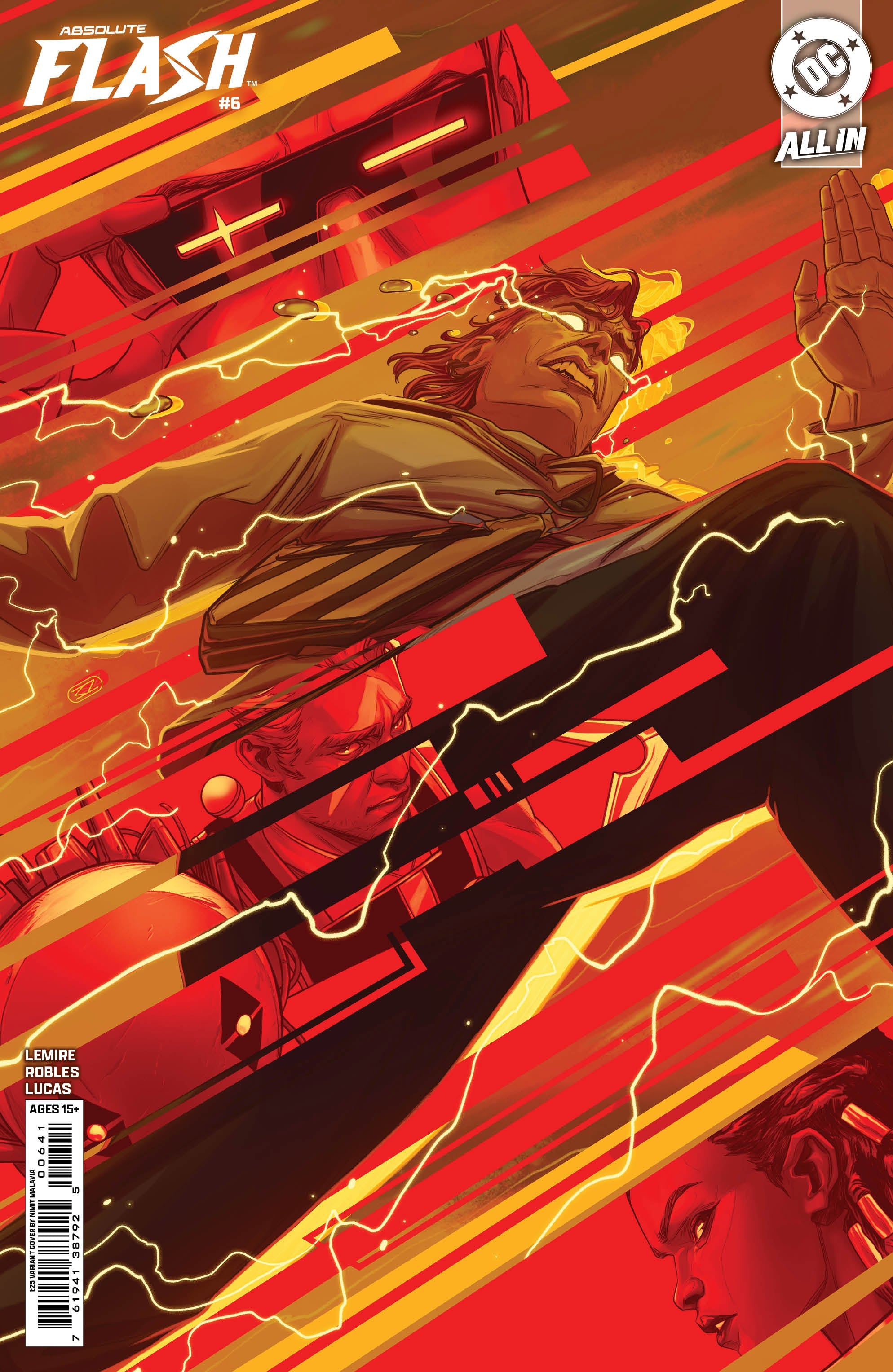 Absolute Flash #6 D 1:25 Nimit Malavia Variant (08/20/2025) Dc
