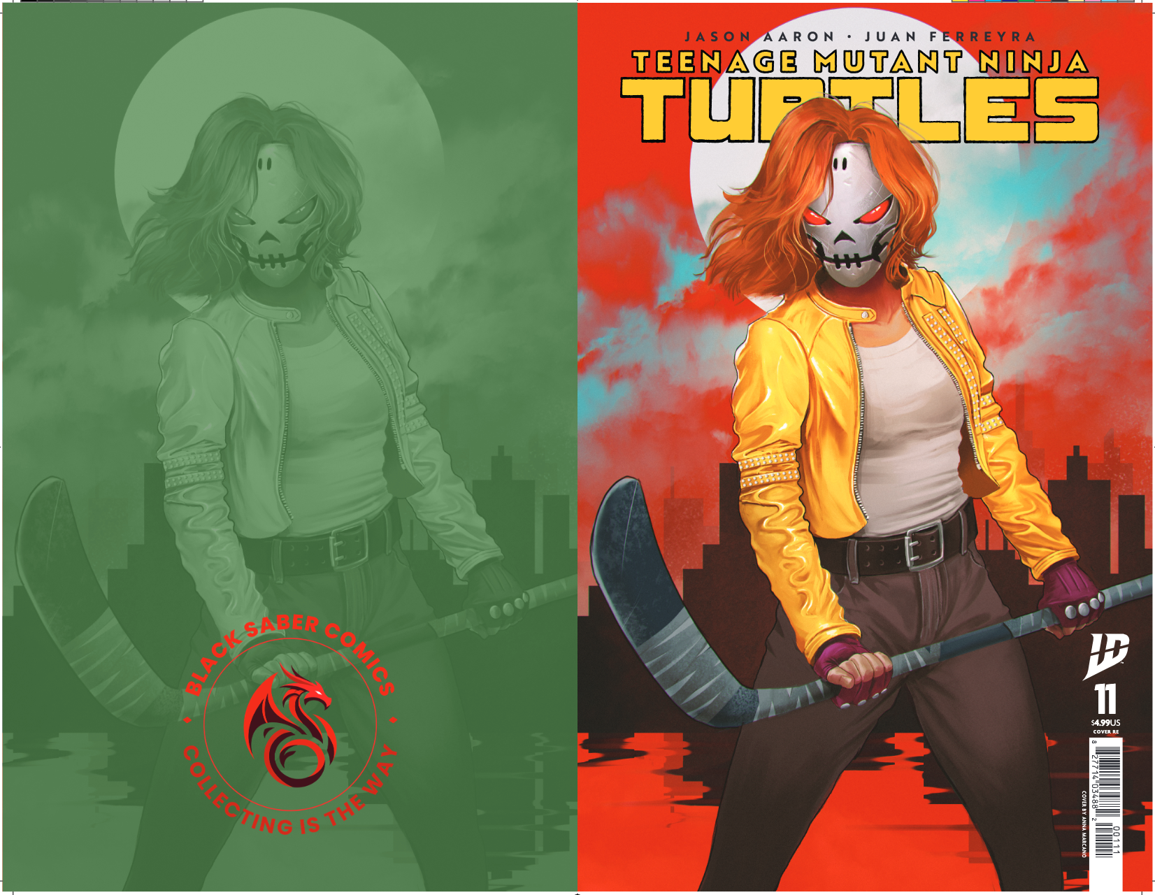 Teenage Mutant Ninja Turtles: #11 Anna Marcano Exclusive Var (09/03/2025)