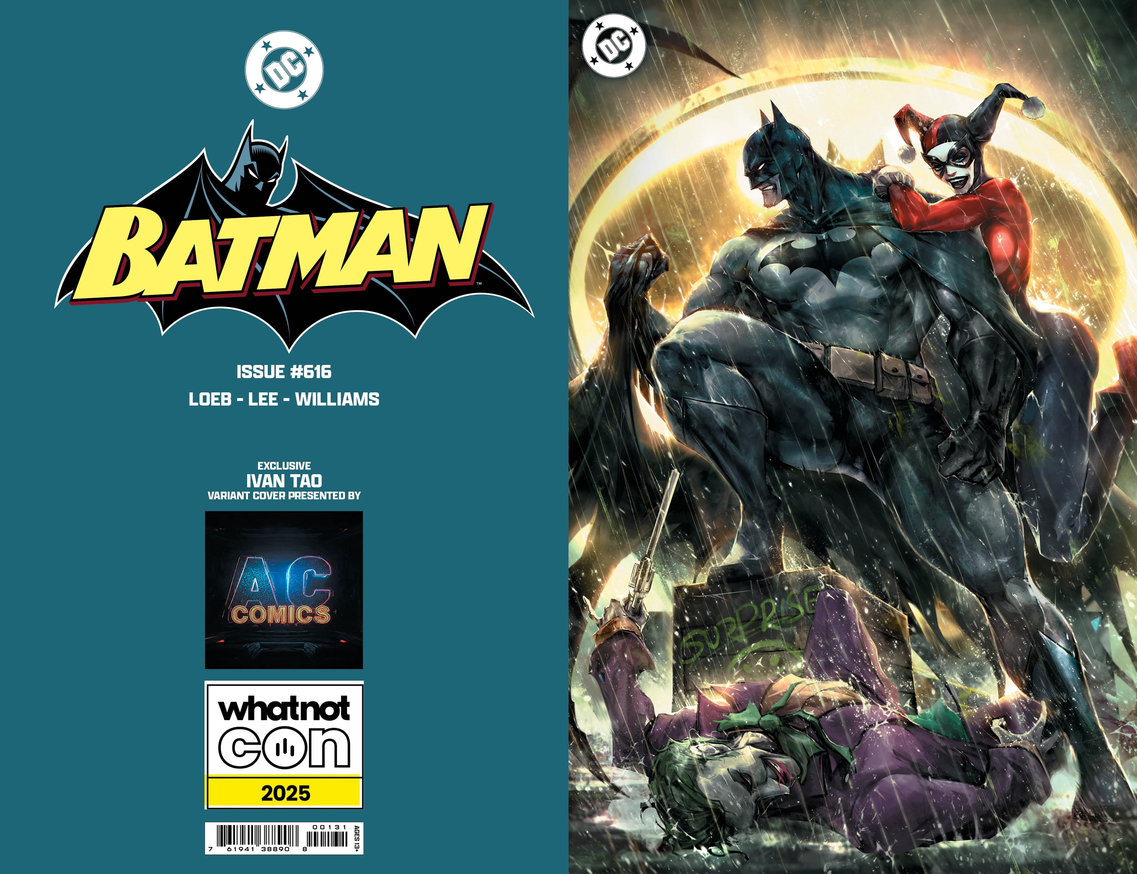 AC Comics Ivan Tao Exclusive Foil Batman 616 Virgin